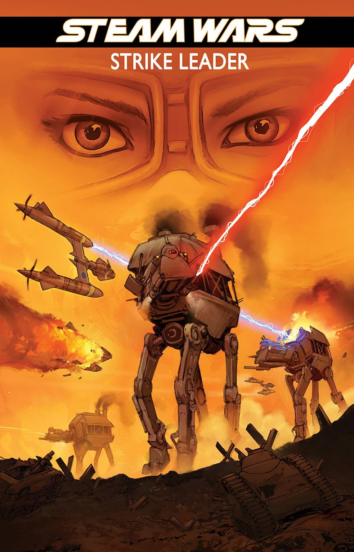 STEAM WARS STRIKE LEADER #2 COVER