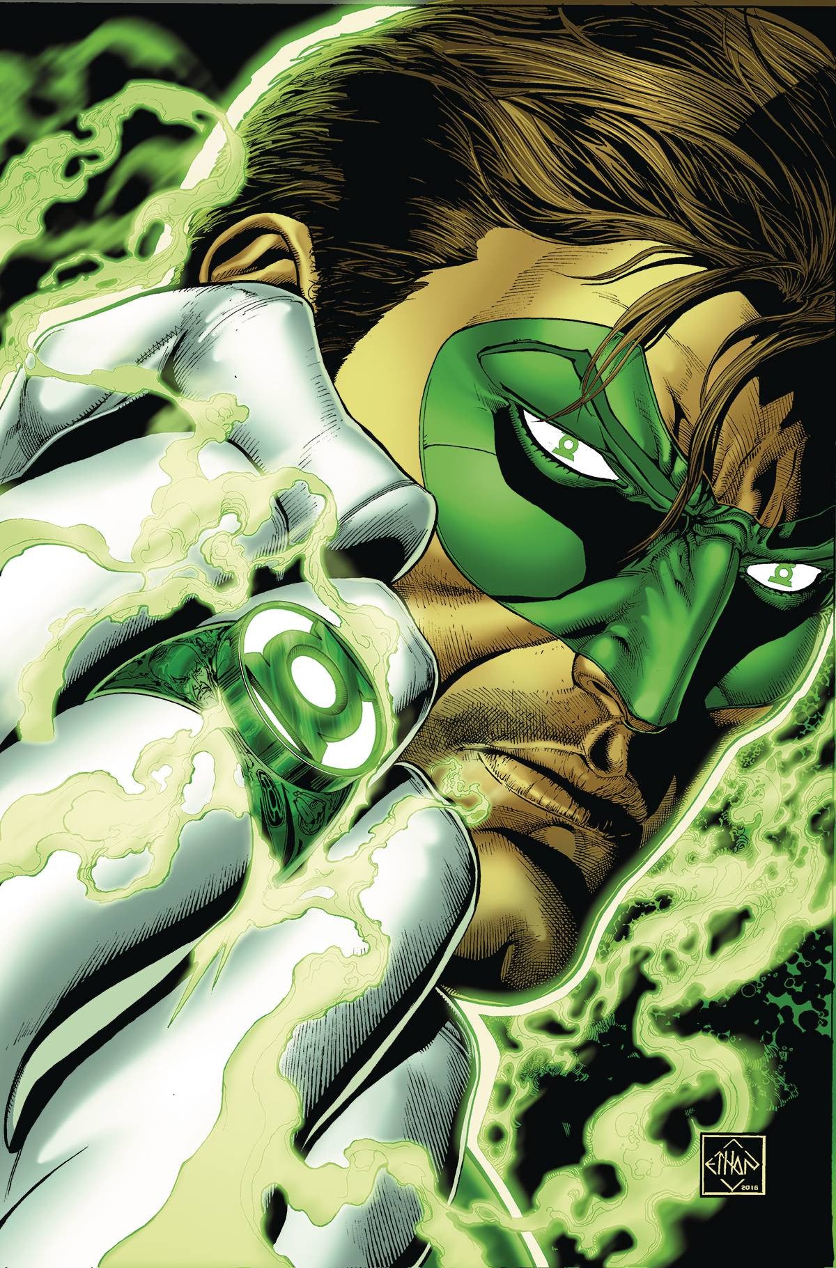 HAL JORDAN AND THE GREEN LANTERN CORPS REBIRTH #1 COVER