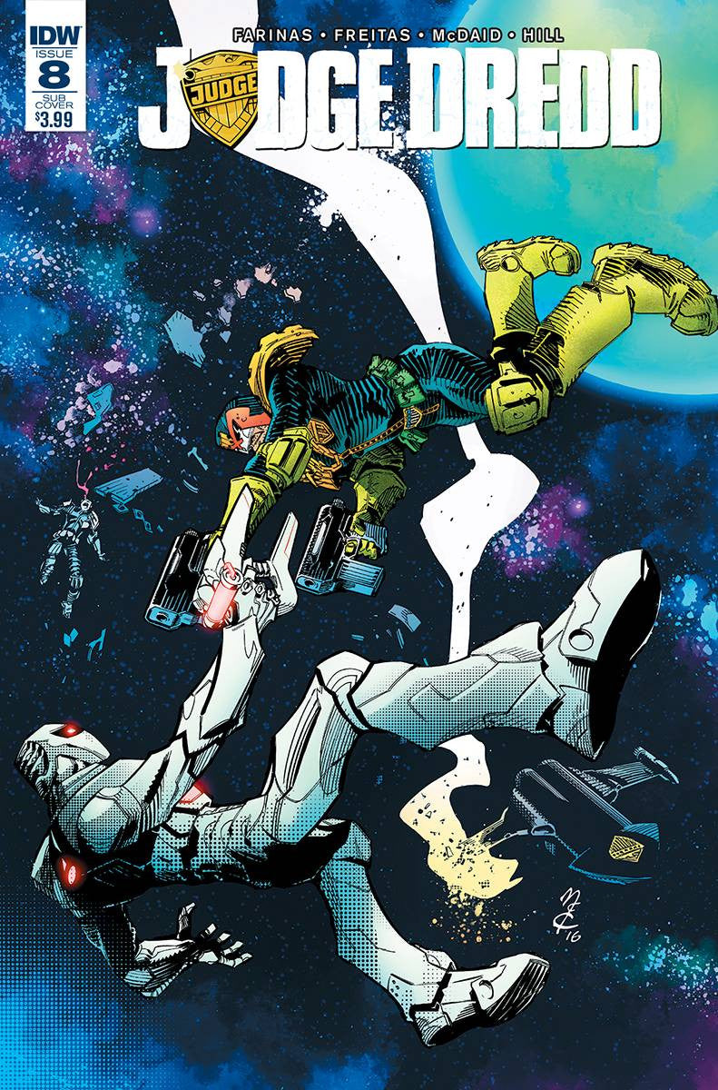 JUDGE DREDD (ONGOING) #8 ROM VAR COVER