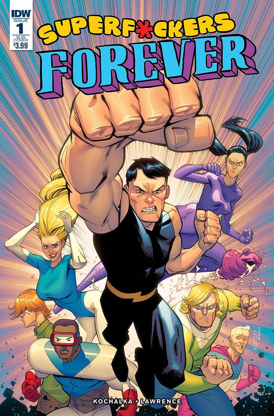SUPER F*CKERS FOREVER #1 (OF 5) SUBSCRIPTION VAR (MR) COVER