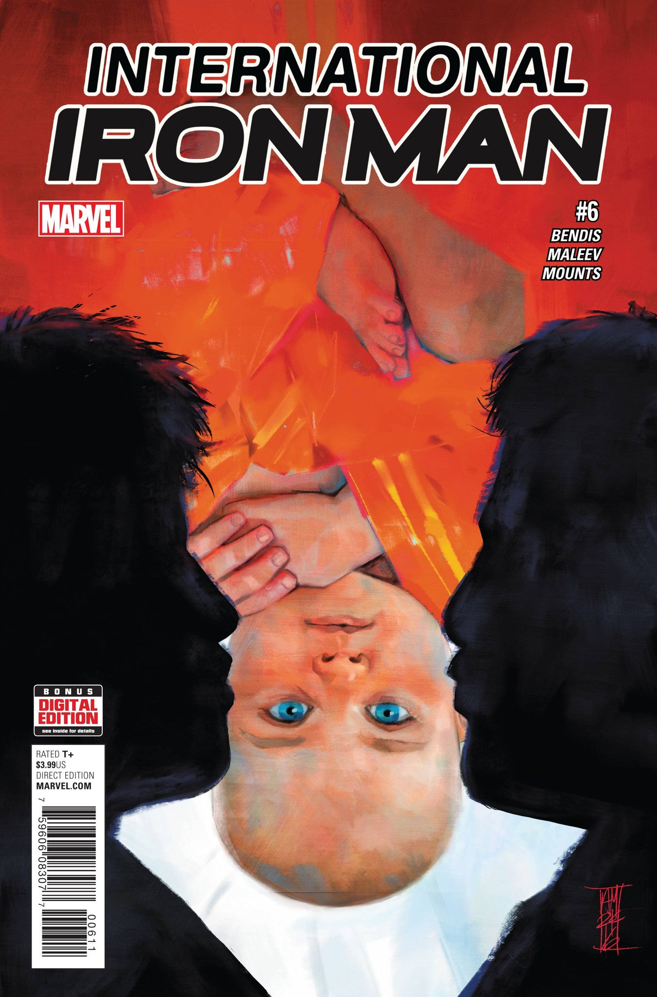 INTERNATIONAL IRON MAN #6 COVER
