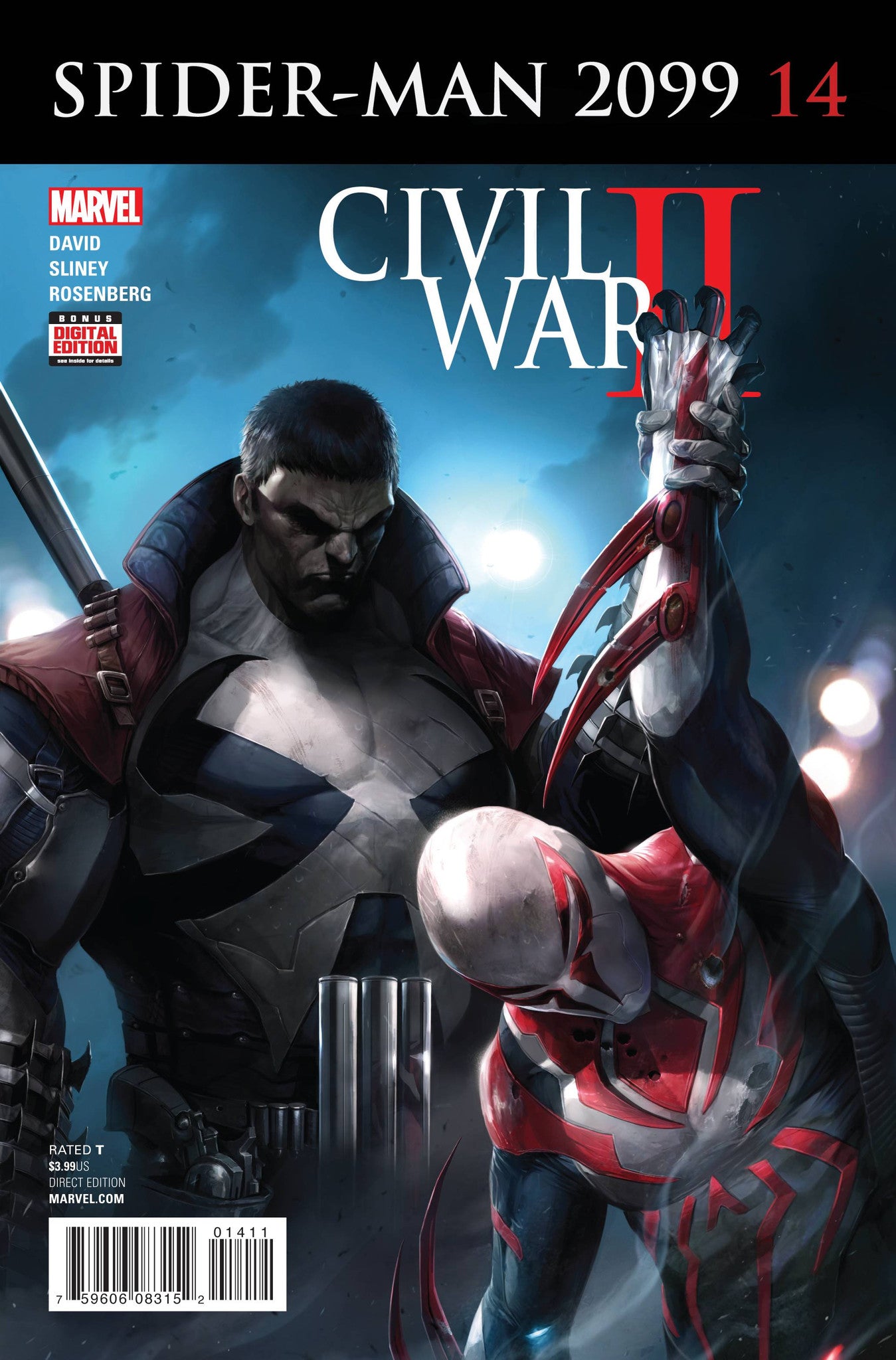 SPIDER-MAN 2099 #14 CW2 COVER
