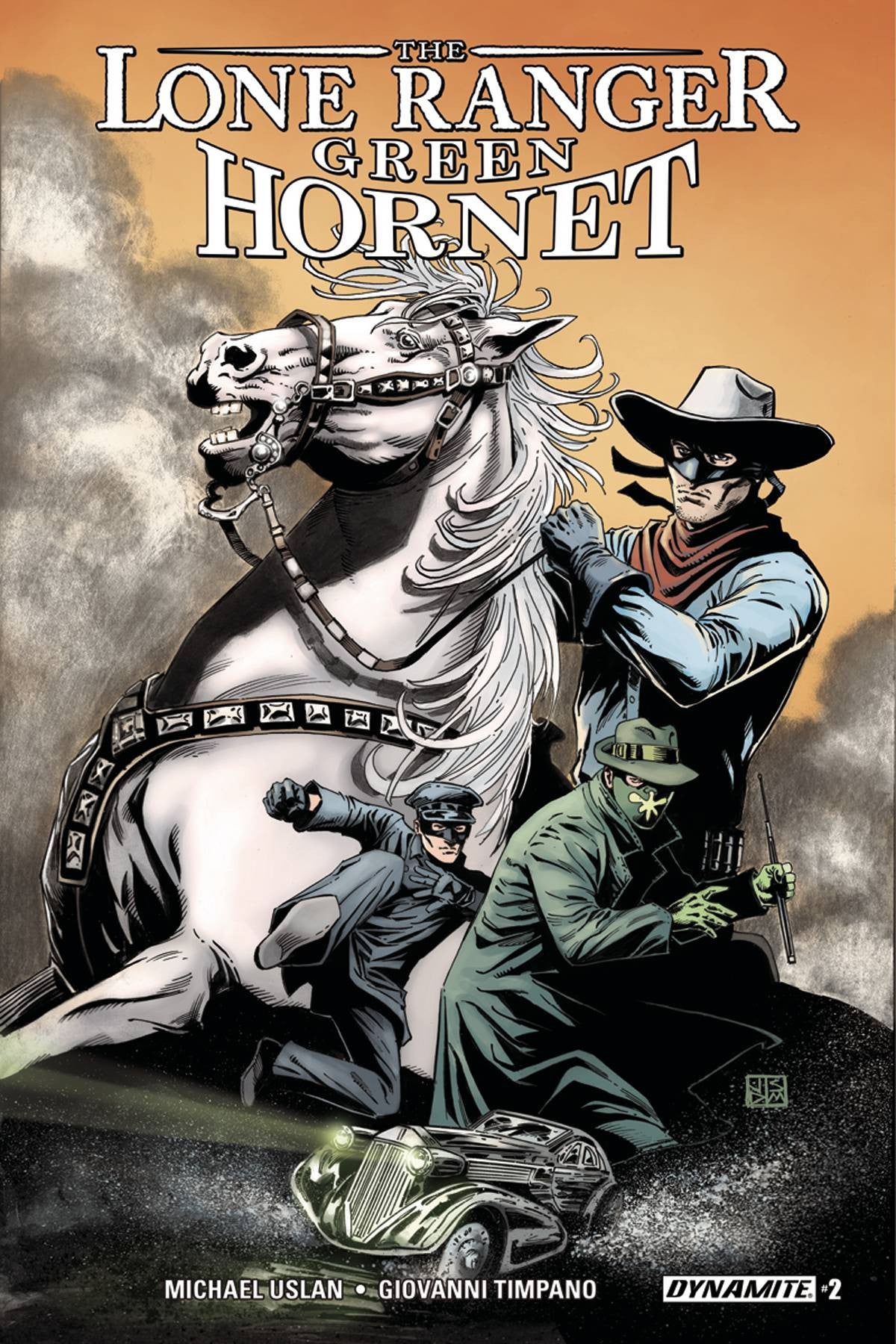 LONE RANGER GREEN HORNET #2 (OF 6) CVR A DUURSEMA COVER