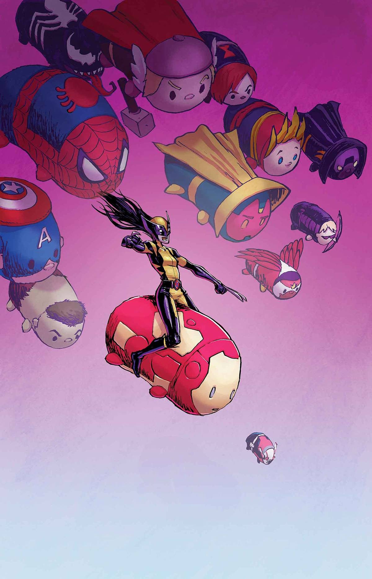 ALL NEW WOLVERINE #11 PARKER TSUM TSUM VAR CW2 COVER