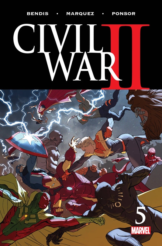 CIVIL WAR II #5 (OF 8) COVER