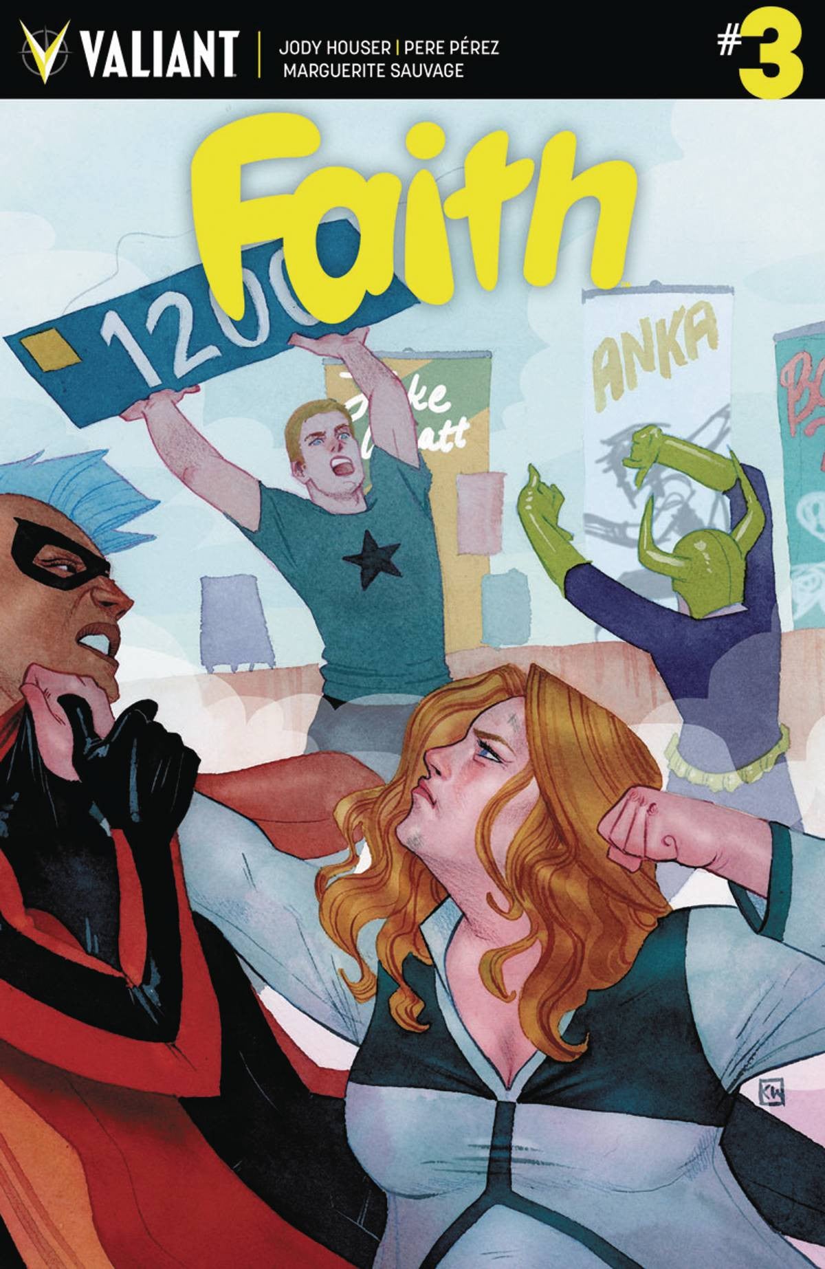 FAITH (ONGOING) #3 COVER A WADA COVER
