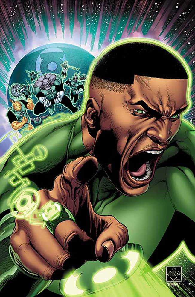 HAL JORDAN AND THE GREEN LANTERN CORPS #5 COVER