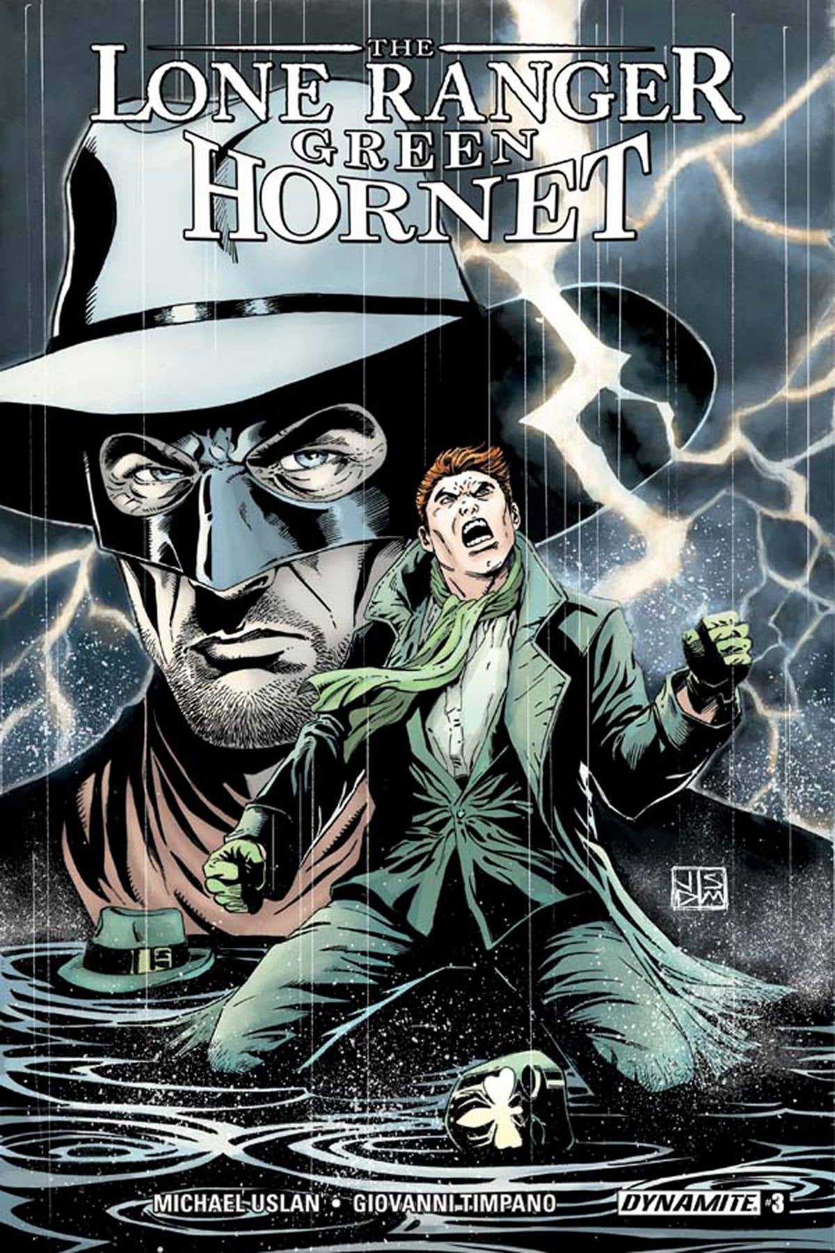 LONE RANGER GREEN HORNET #3 (OF 5) COVER