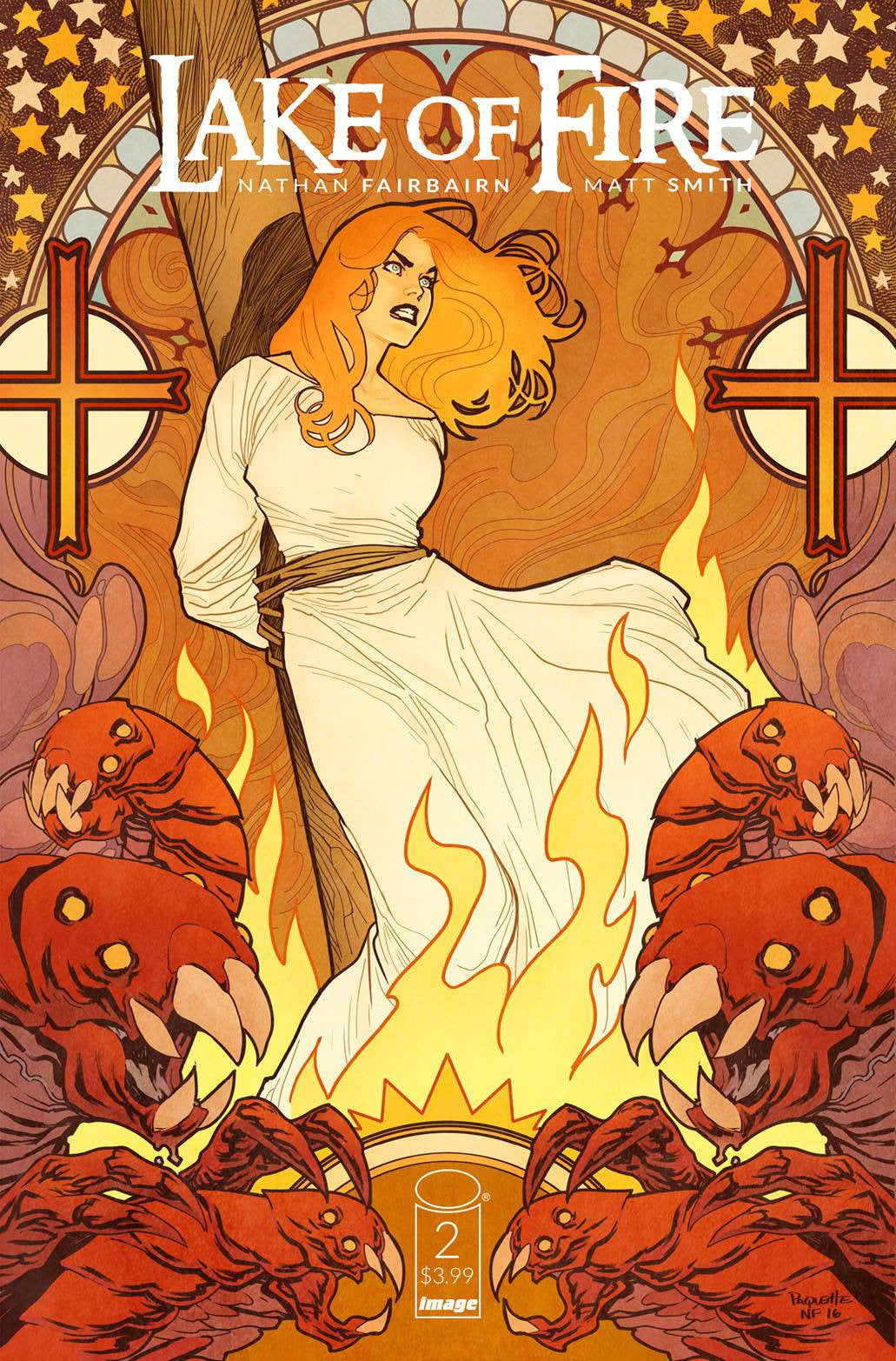 LAKE OF FIRE #2 CVR B PAQUETTE & FAIRBAIRN (MR) COVER