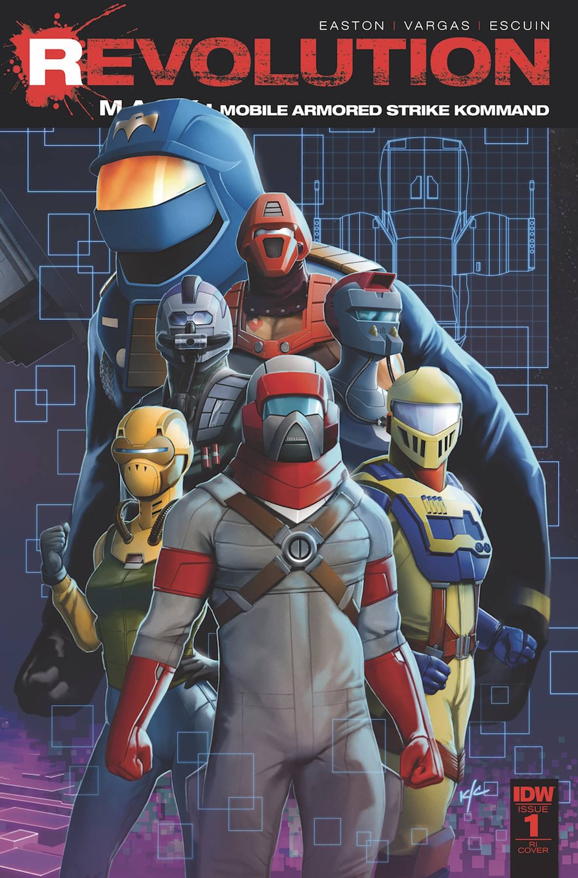 MASK REVOLUTION #1 10 COPY INCV COVER