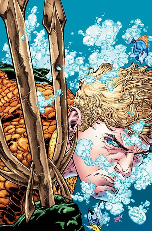 AQUAMAN REBIRTH #1 2ND PTG COVER