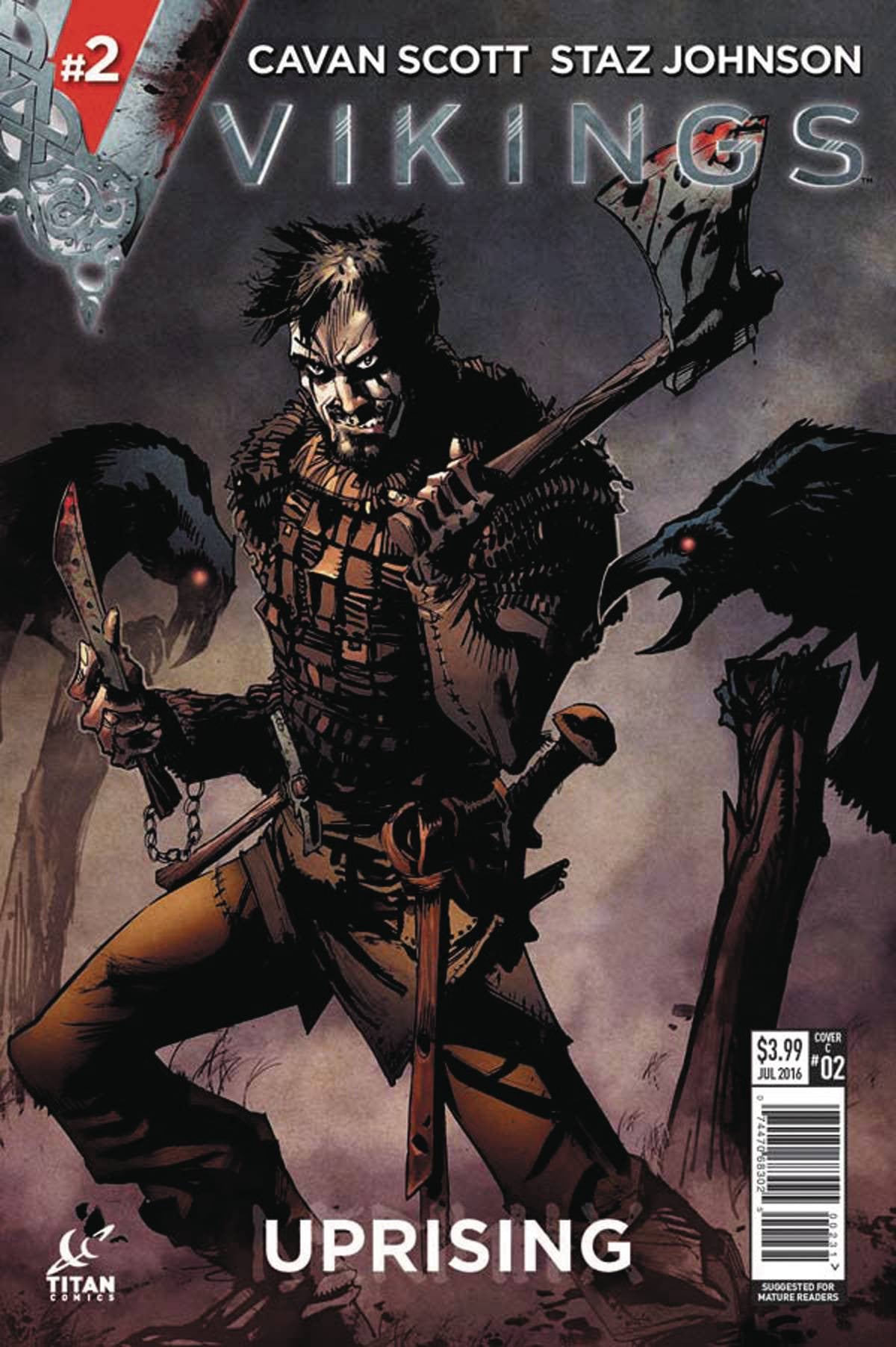 VIKINGS UPRISING #2 (OF 4) CVR A MCCREA (MR) COVER