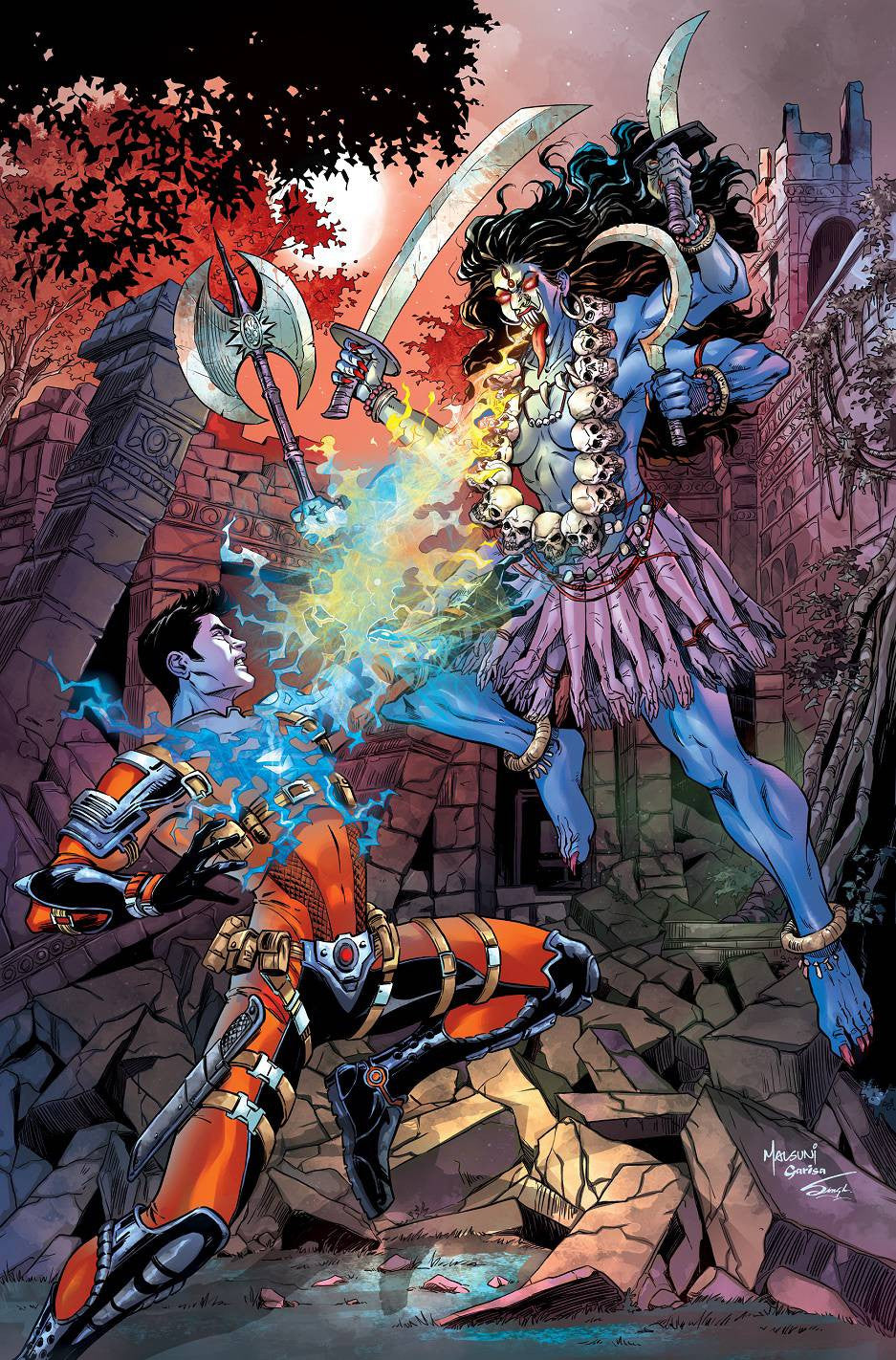 EVIL HEROES #4 (OF 6) A CVR MALSUNI (MR) COVER