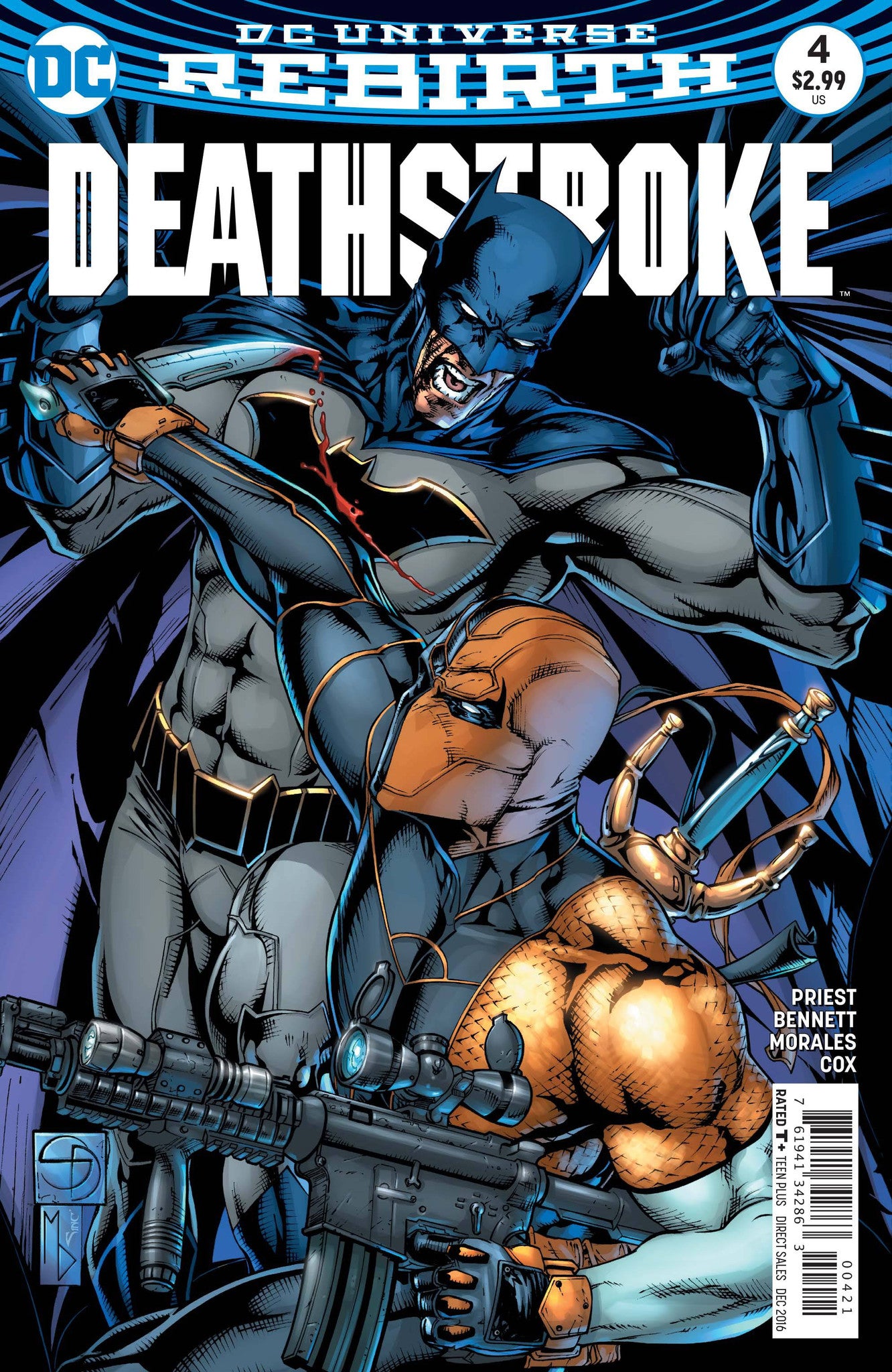 DEATHSTROKE #4 VAR ED COVER