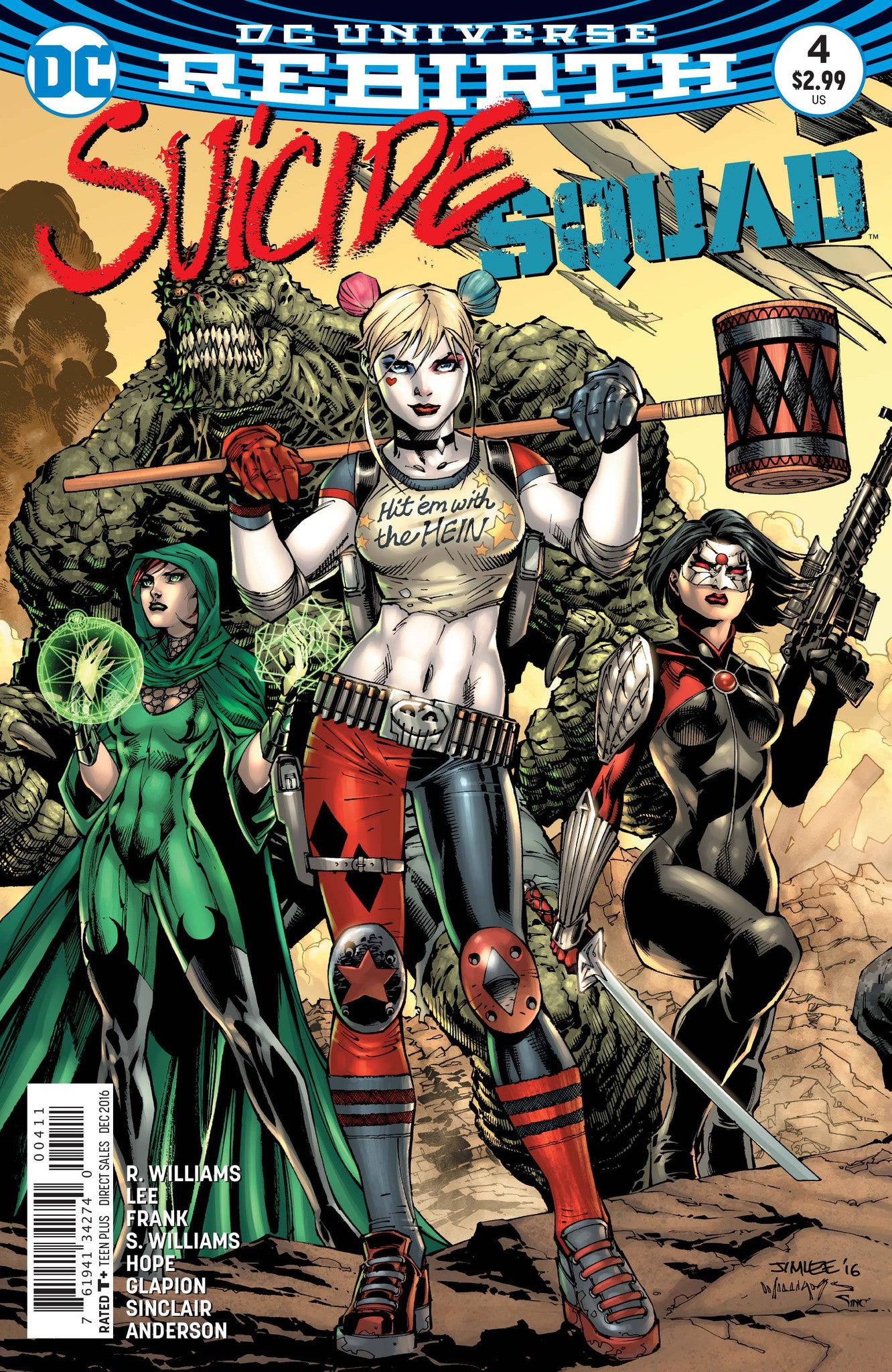 SUICIDE SQUAD #4 COVER