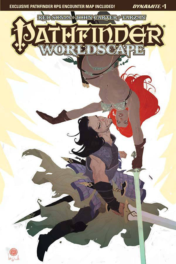 PATHFINDER WORLDSCAPE #1 (OF 6) CVR B CALDWELL COVER
