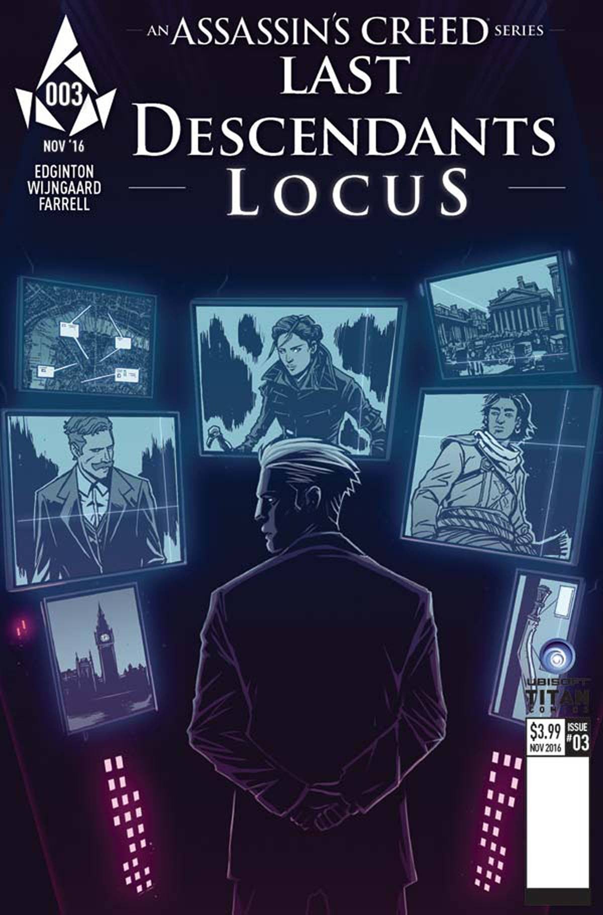 ASSASSINS CREED LOCUS #3 (OF 4) CVR A WIJNGAARD (MR) COVER