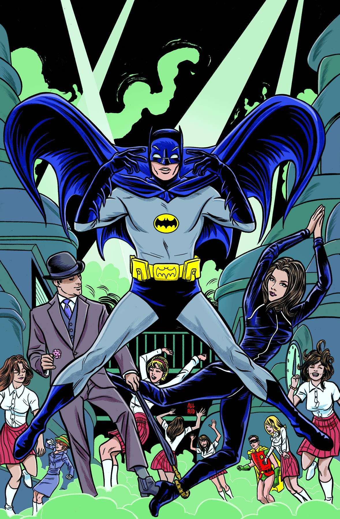 BATMAN 66 MEETS STEED AND MRS PEEL #5 (OF 6) COVER