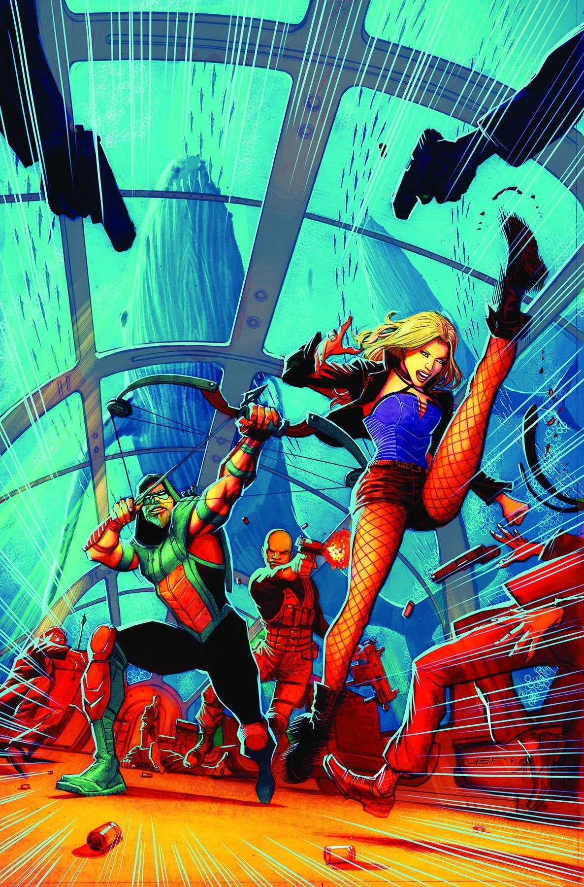 GREEN ARROW #10 COVER