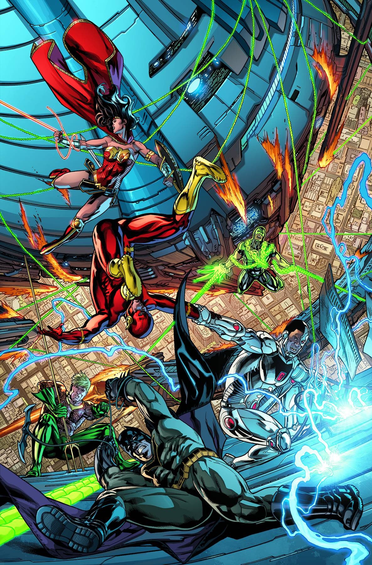 JUSTICE LEAGUE #8 COVER