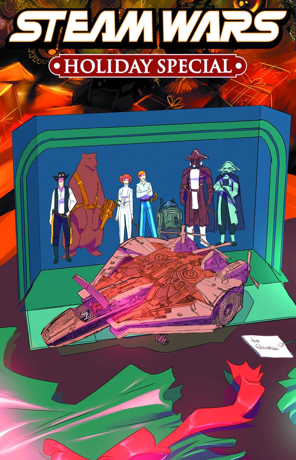 STEAM WARS HOLIDAY SPECIAL #2 COVER