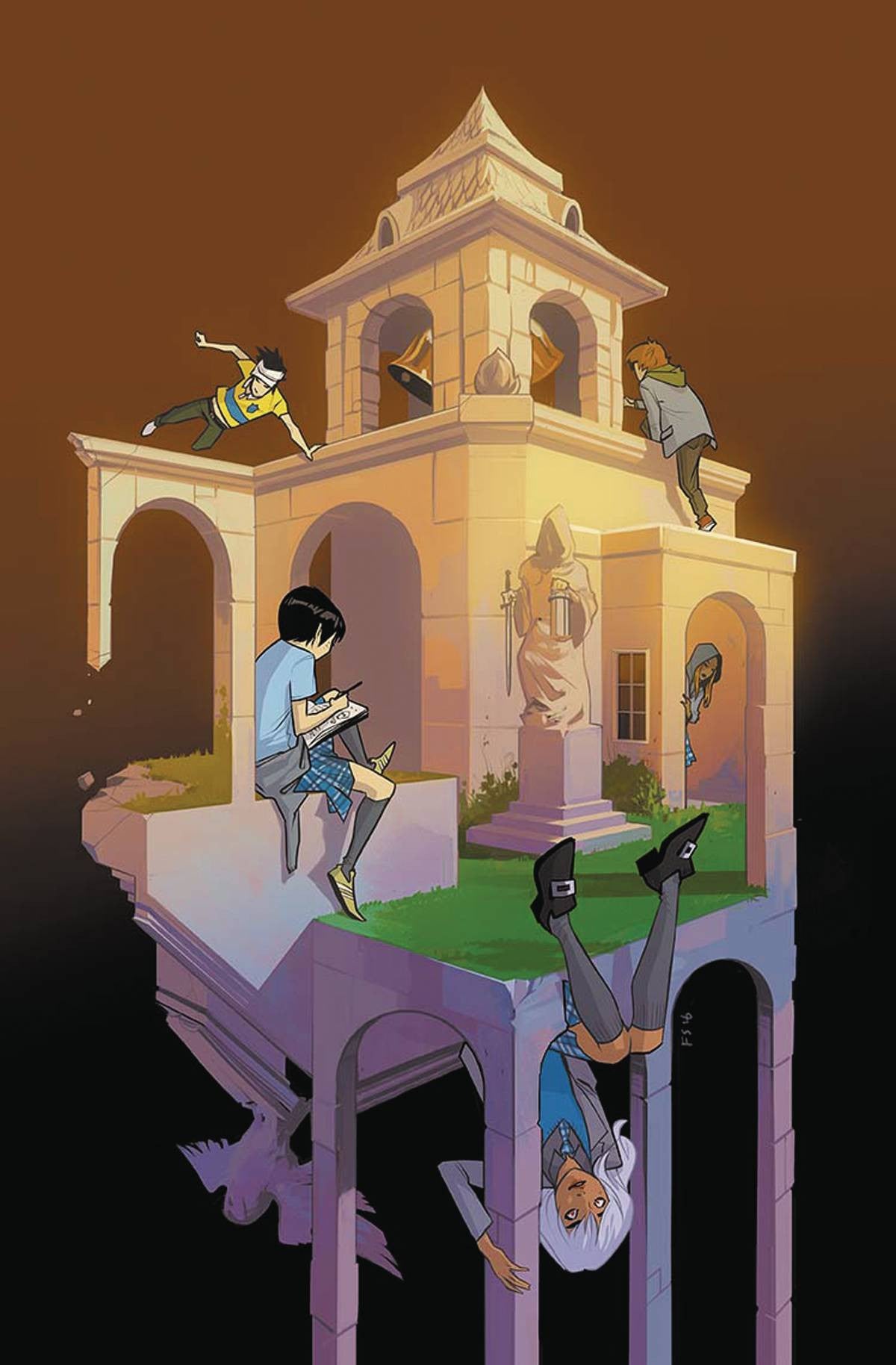 GOTHAM ACADEMY SECOND SEMESTER #3 VAR ED COVER