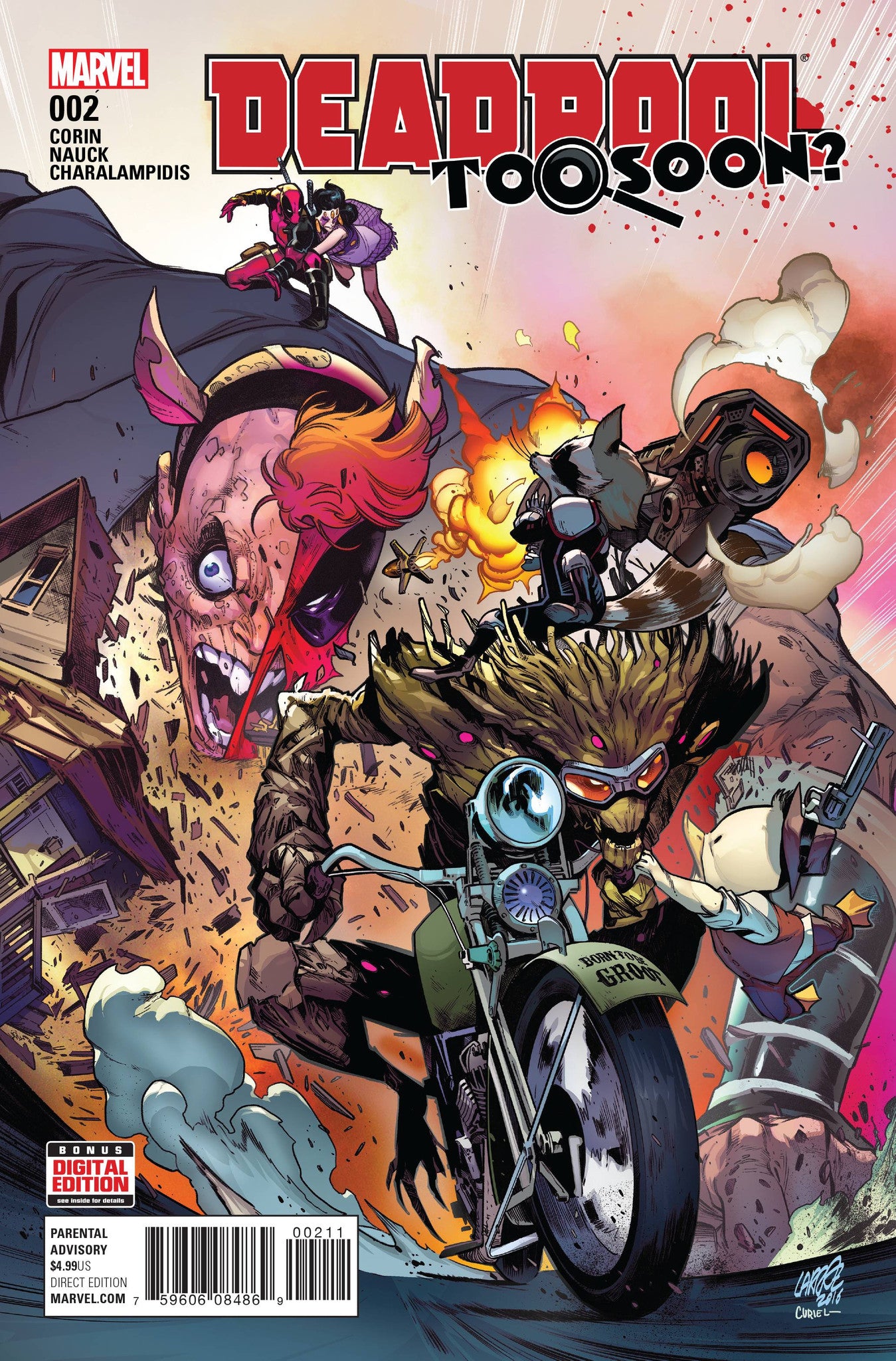 DEADPOOL TOO SOON #2 (OF 4) COVER