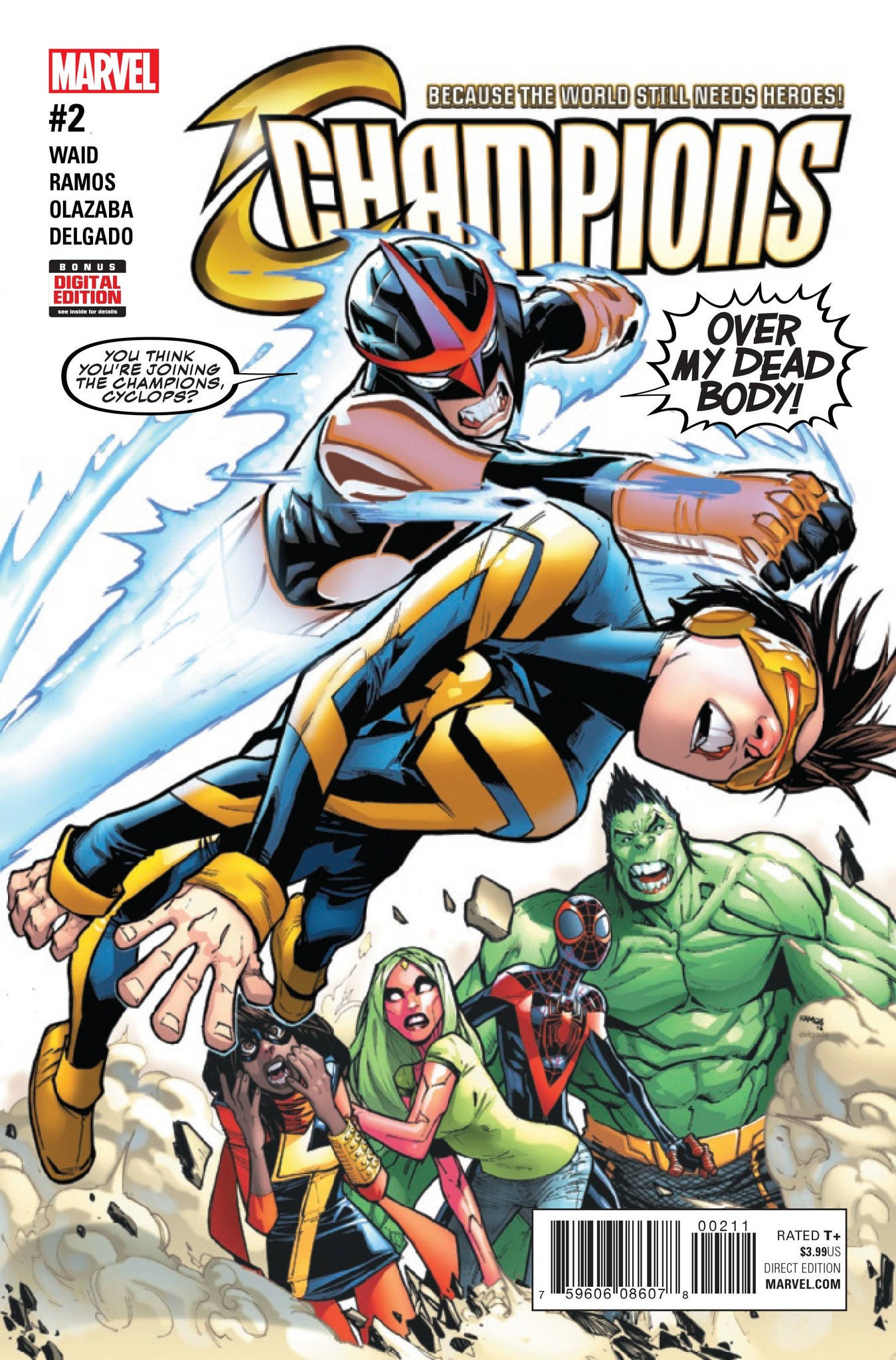 CHAMPIONS #2 COVER