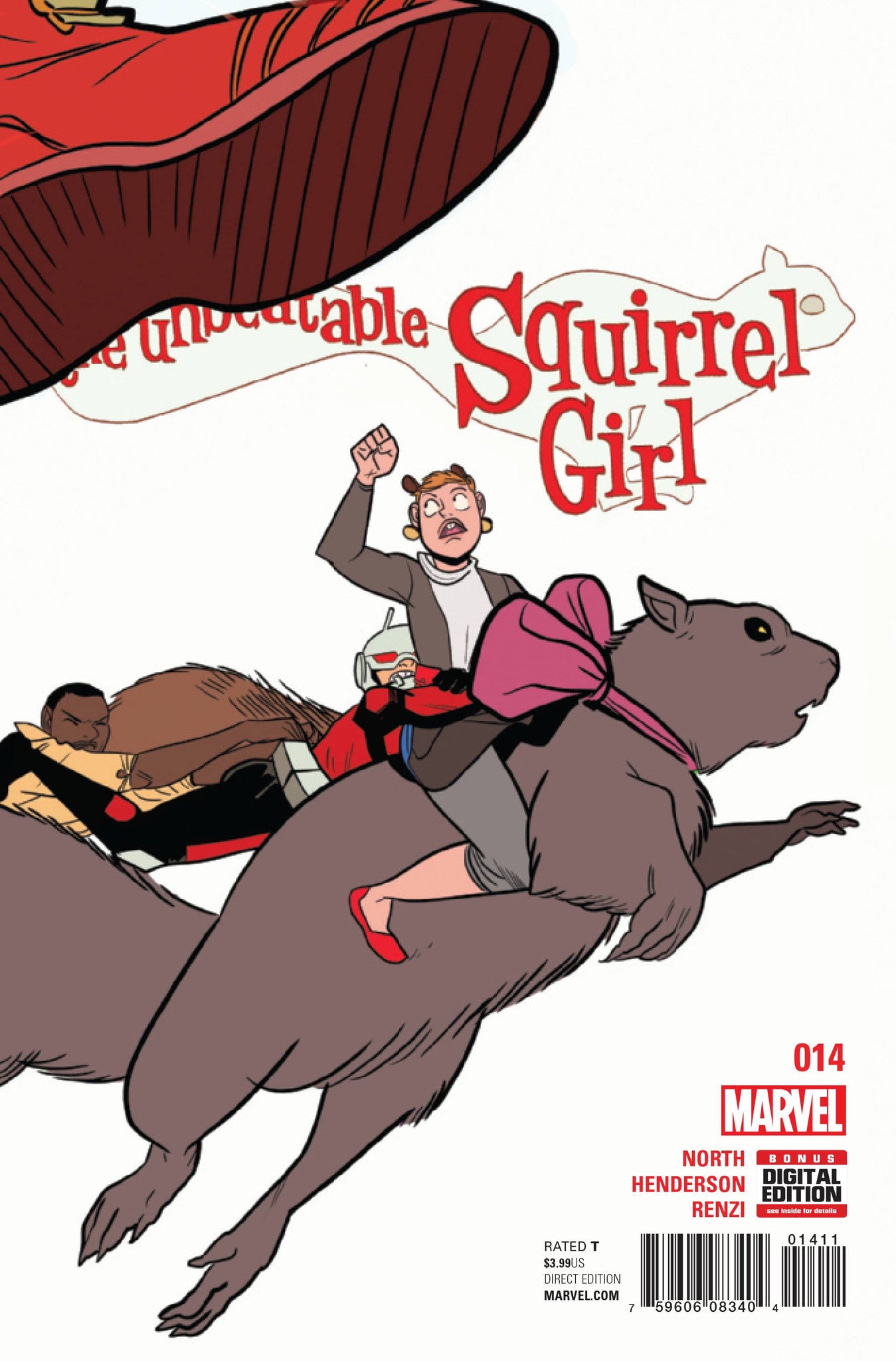 UNBEATABLE SQUIRREL GIRL #14 COVER