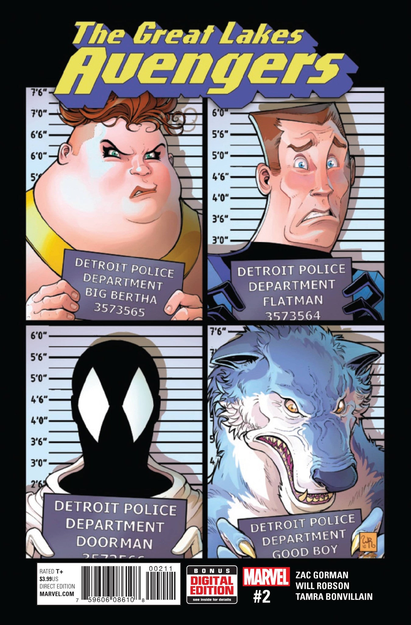 GREAT LAKES AVENGERS #2 COVER