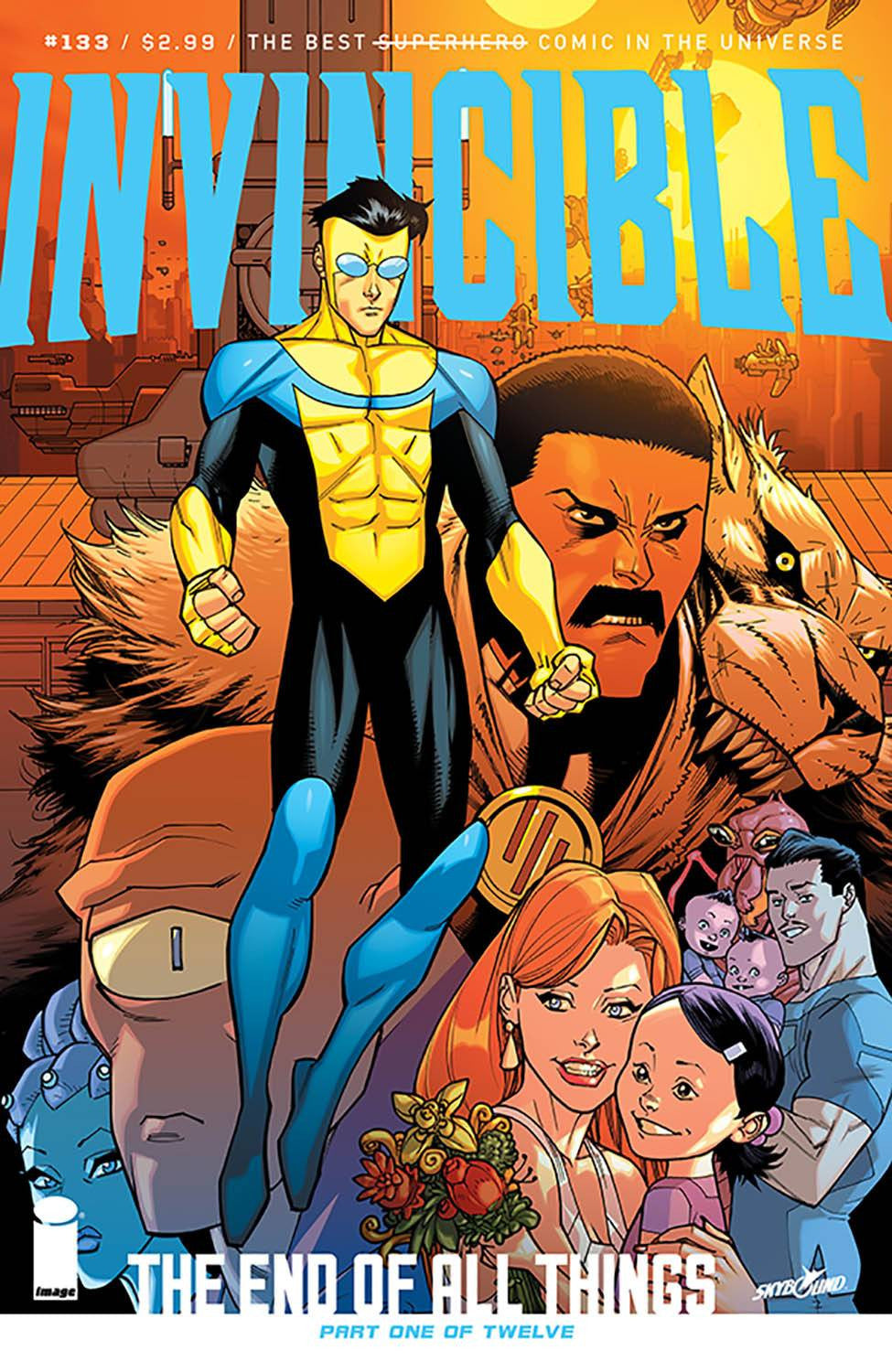 INVINCIBLE #133 (RES) COVER