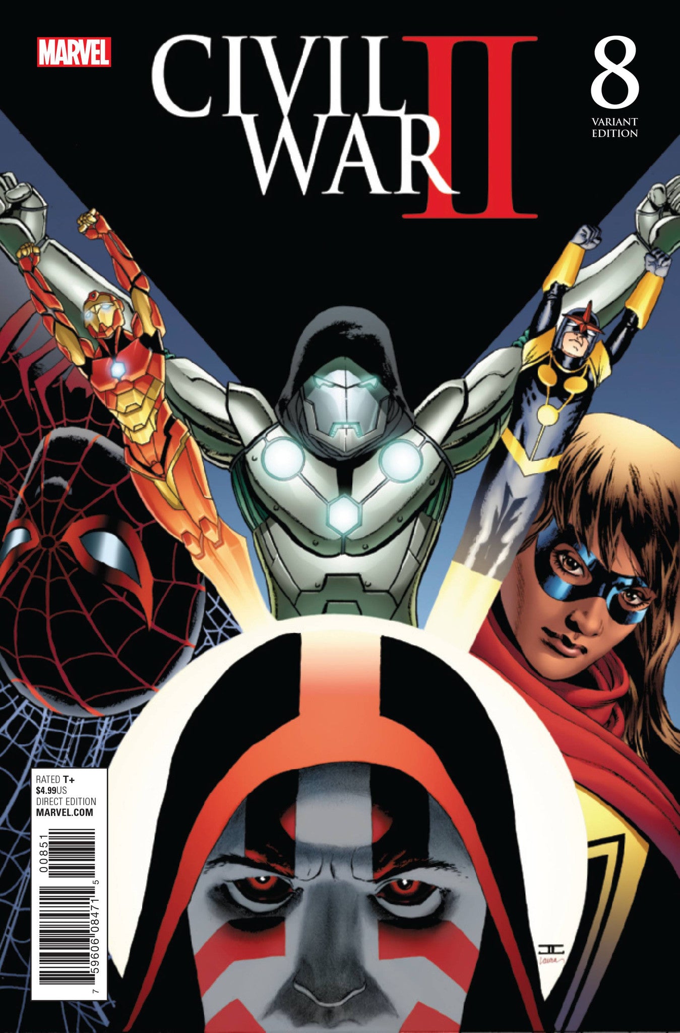 CIVIL WAR II #8 (OF 8) CASSADAY VAR COVER