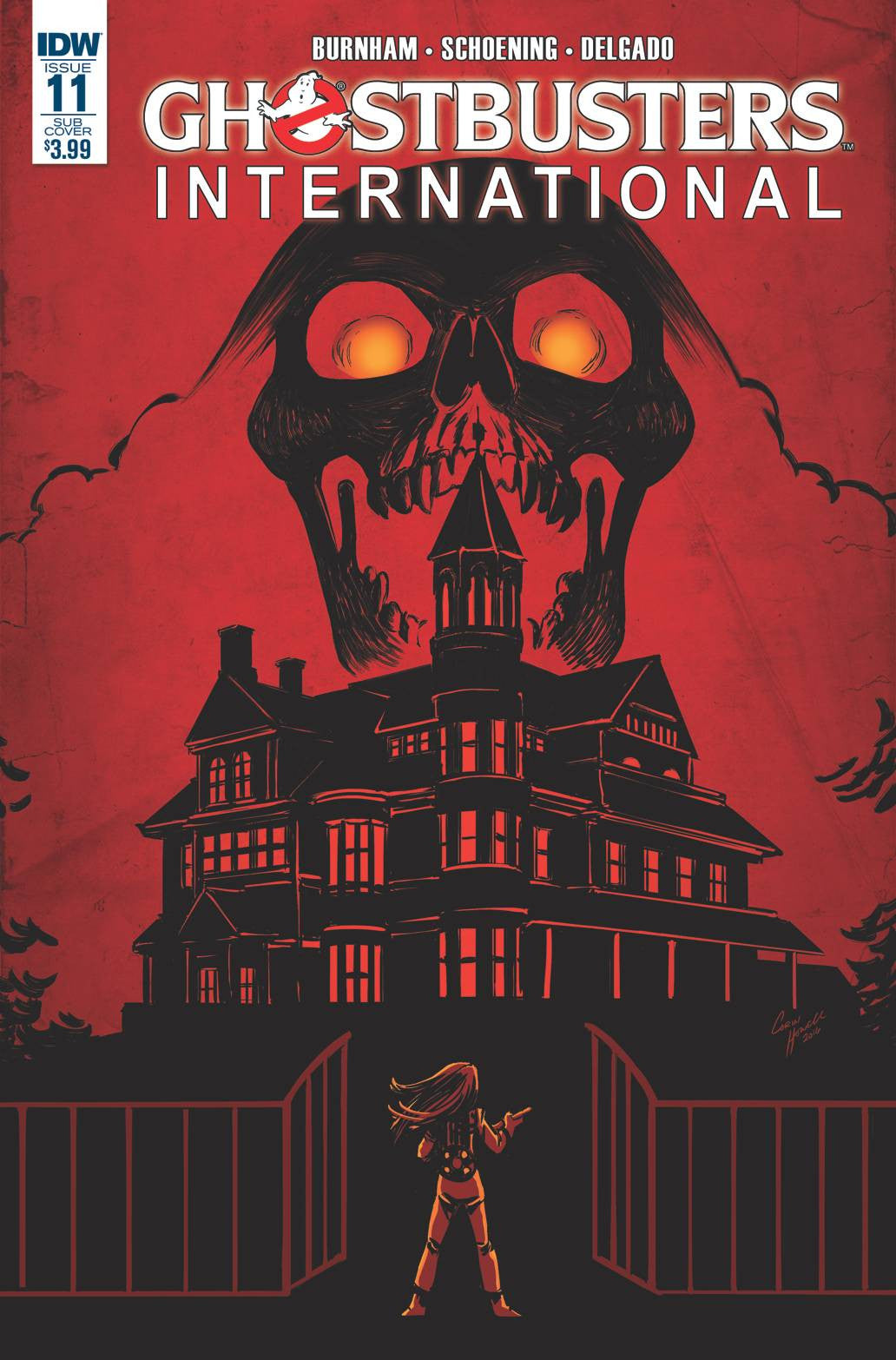 GHOSTBUSTERS INTERNATIONAL #11 SUBSCRIPTION VAR COVER