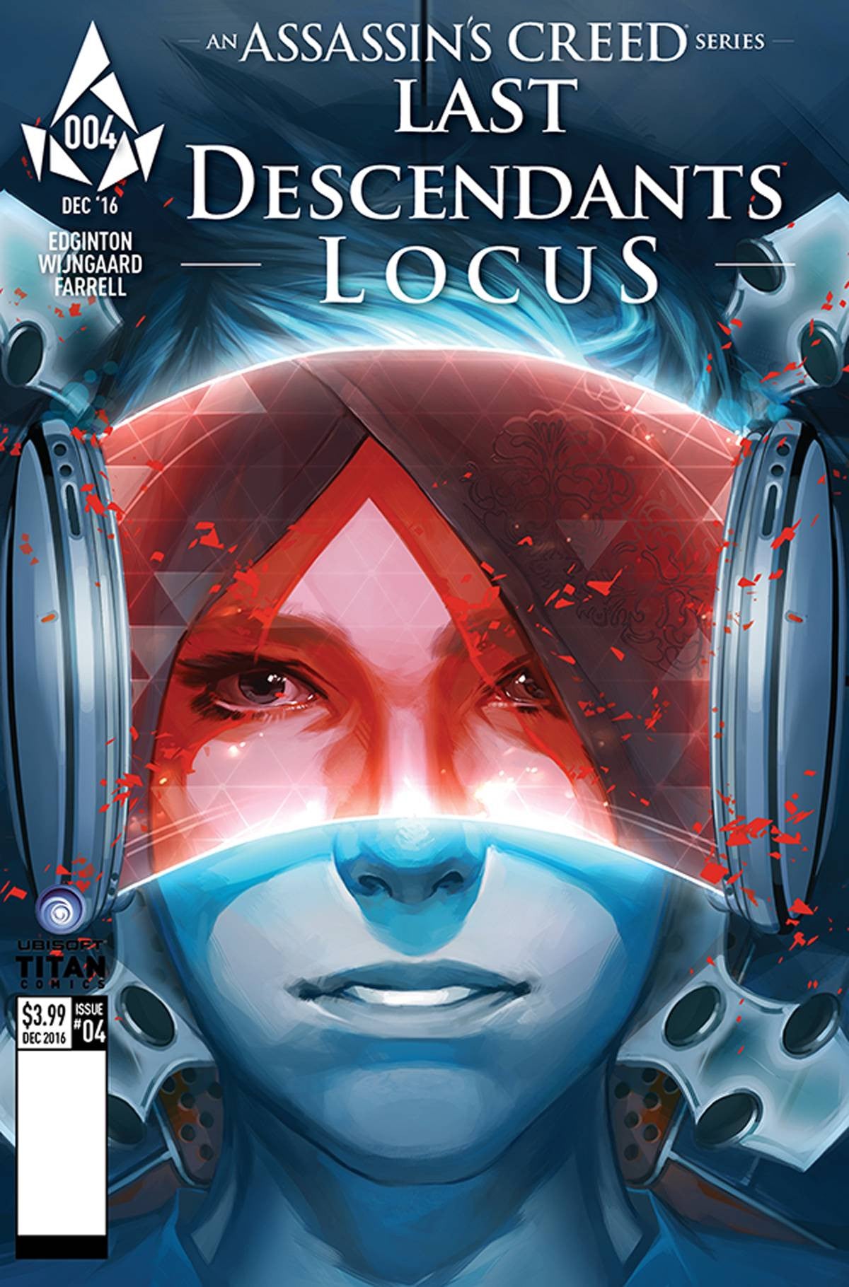 ASSASSINS CREED LOCUS #4 (OF 4) CVR C GLASS COVER