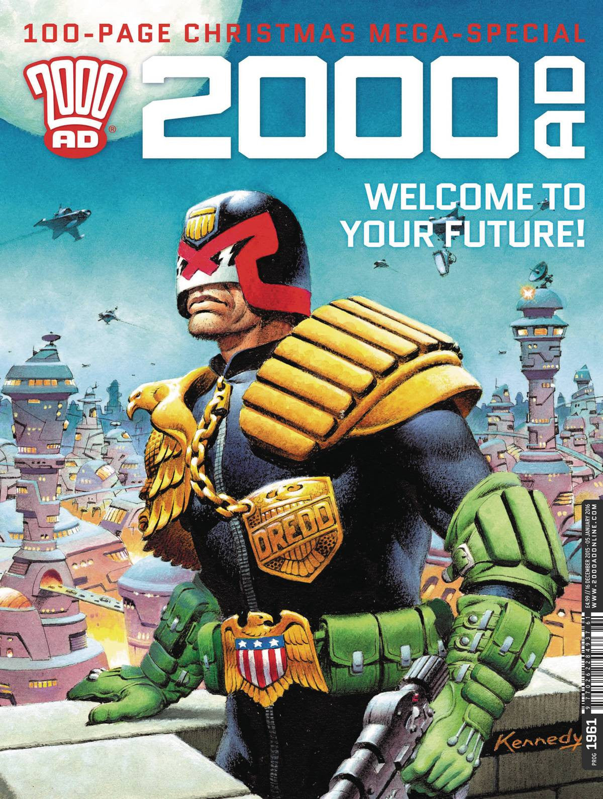 2000 AD PROG #2011 SPECIAL COVER