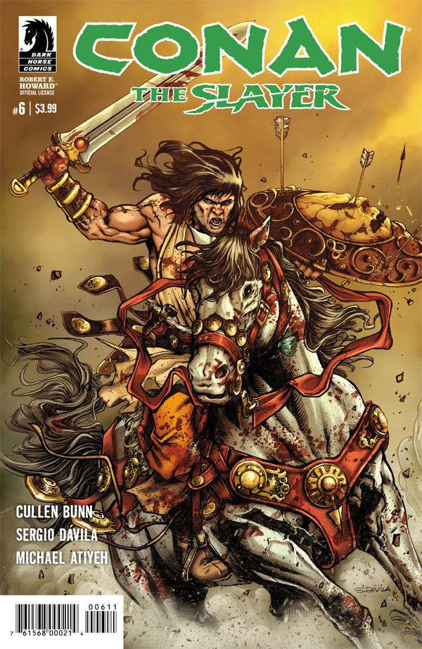 CONAN THE SLAYER #6 COVER