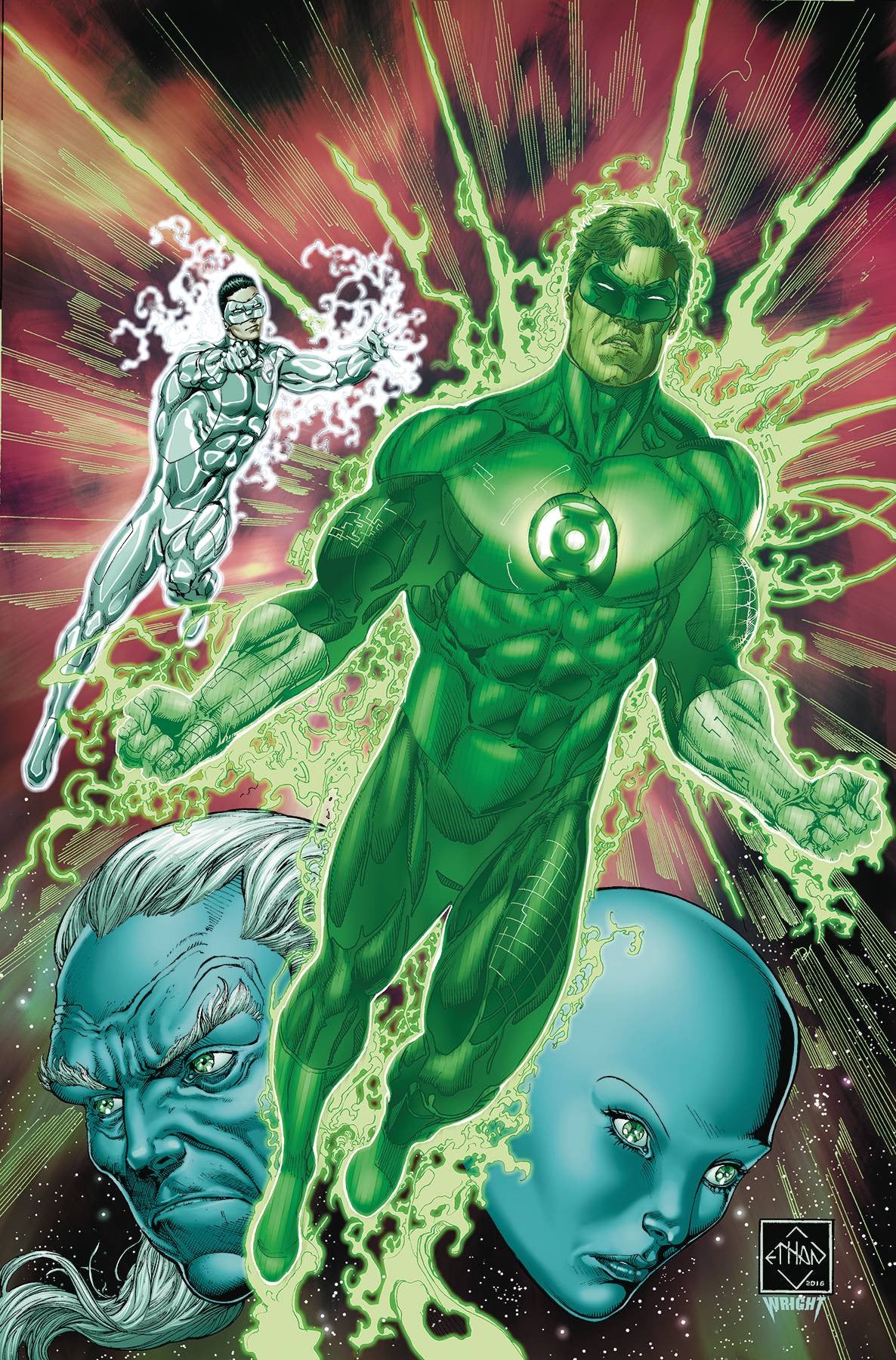 HAL JORDAN AND THE GREEN LANTERN CORPS #10 COVER