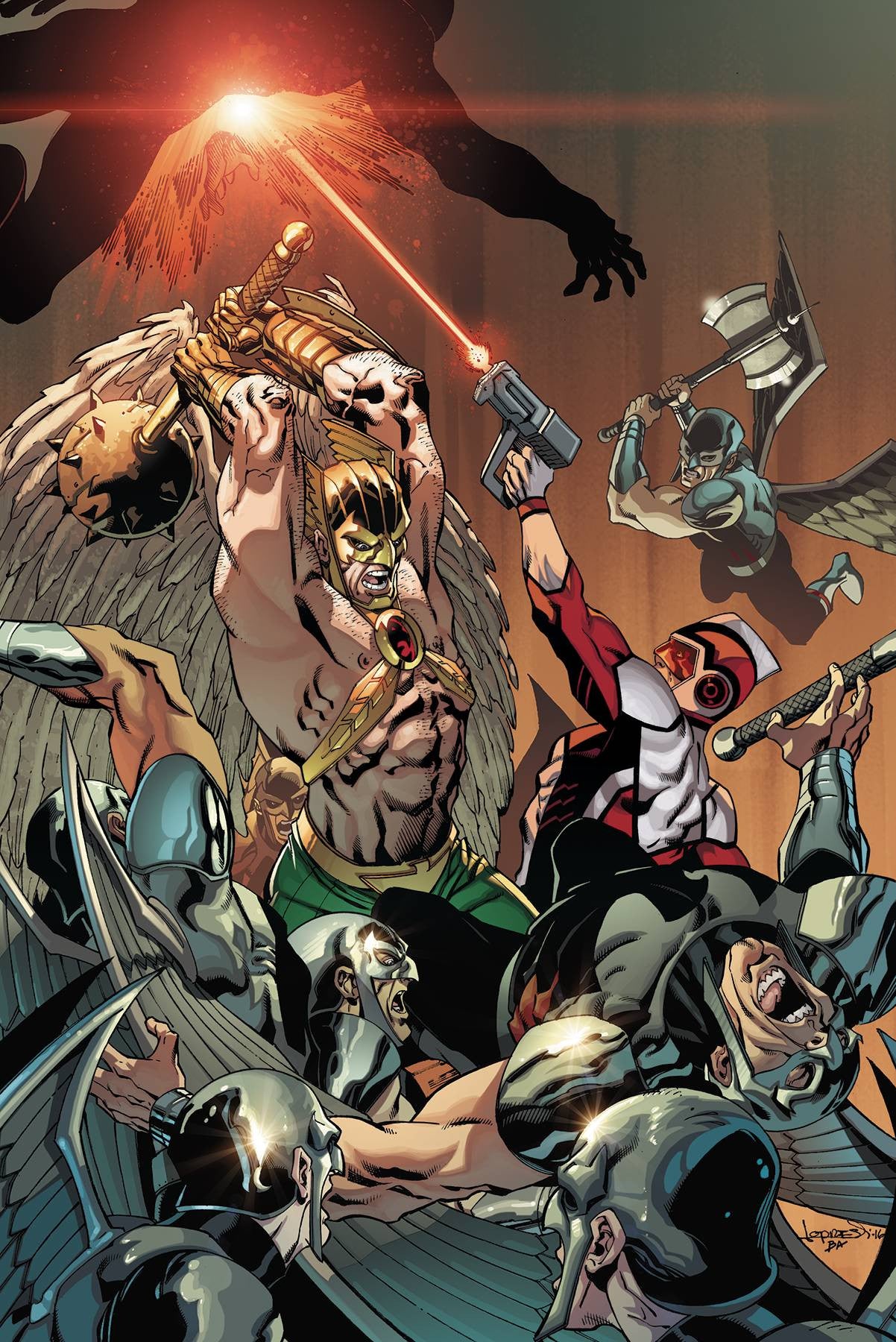 DEATH OF HAWKMAN #3 (OF 6) COVER