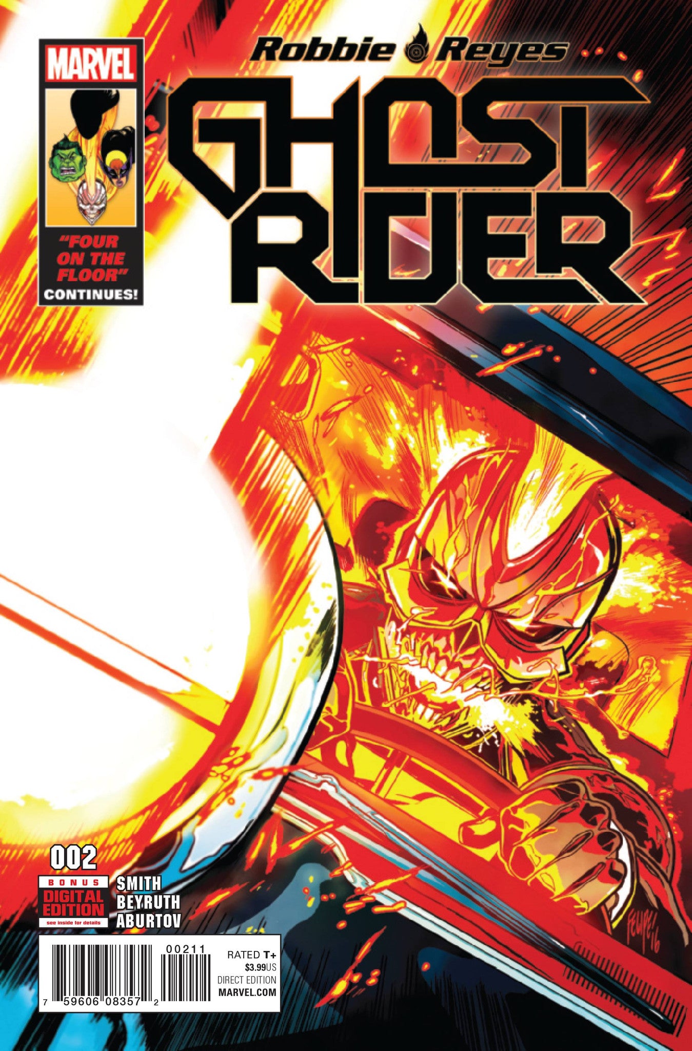 GHOST RIDER #2 COVER
