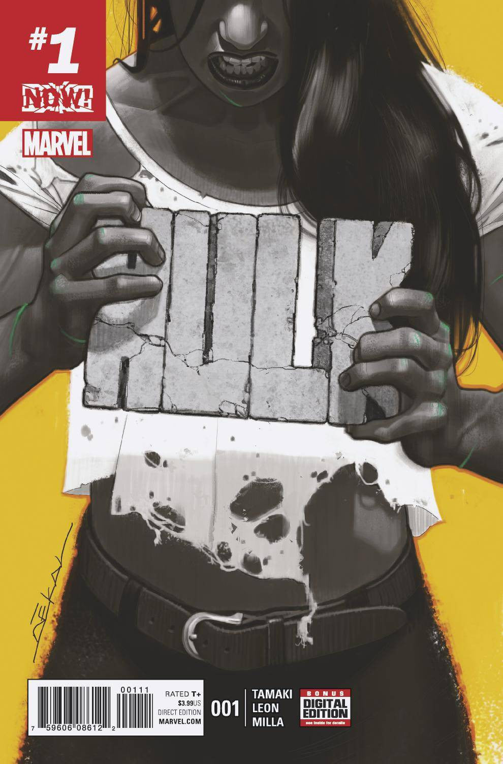 HULK #1 NOW COVER