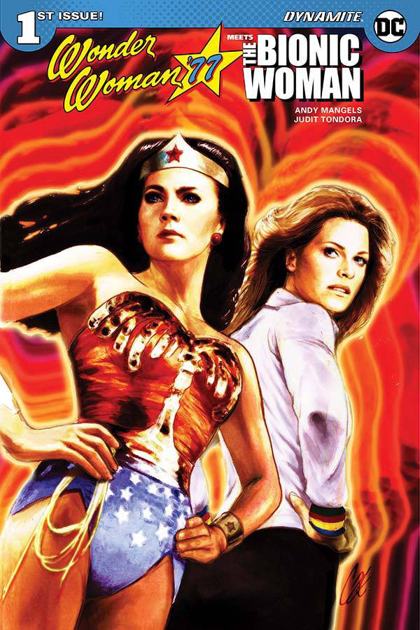 WONDER WOMAN 77 BIONIC WOMAN #1 (OF 6) CVR A STAGGS COVER