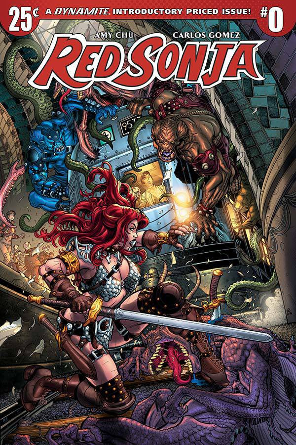 RED SONJA #0 CVR A BRADSHAW COVER