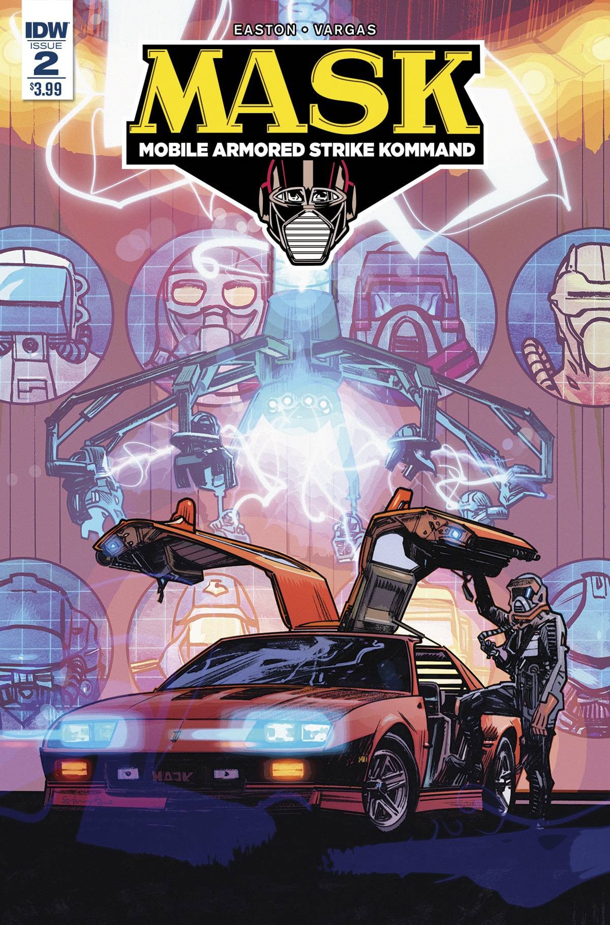 MASK MOBILE ARMORED STRIKE KOMMAND #2 COVER