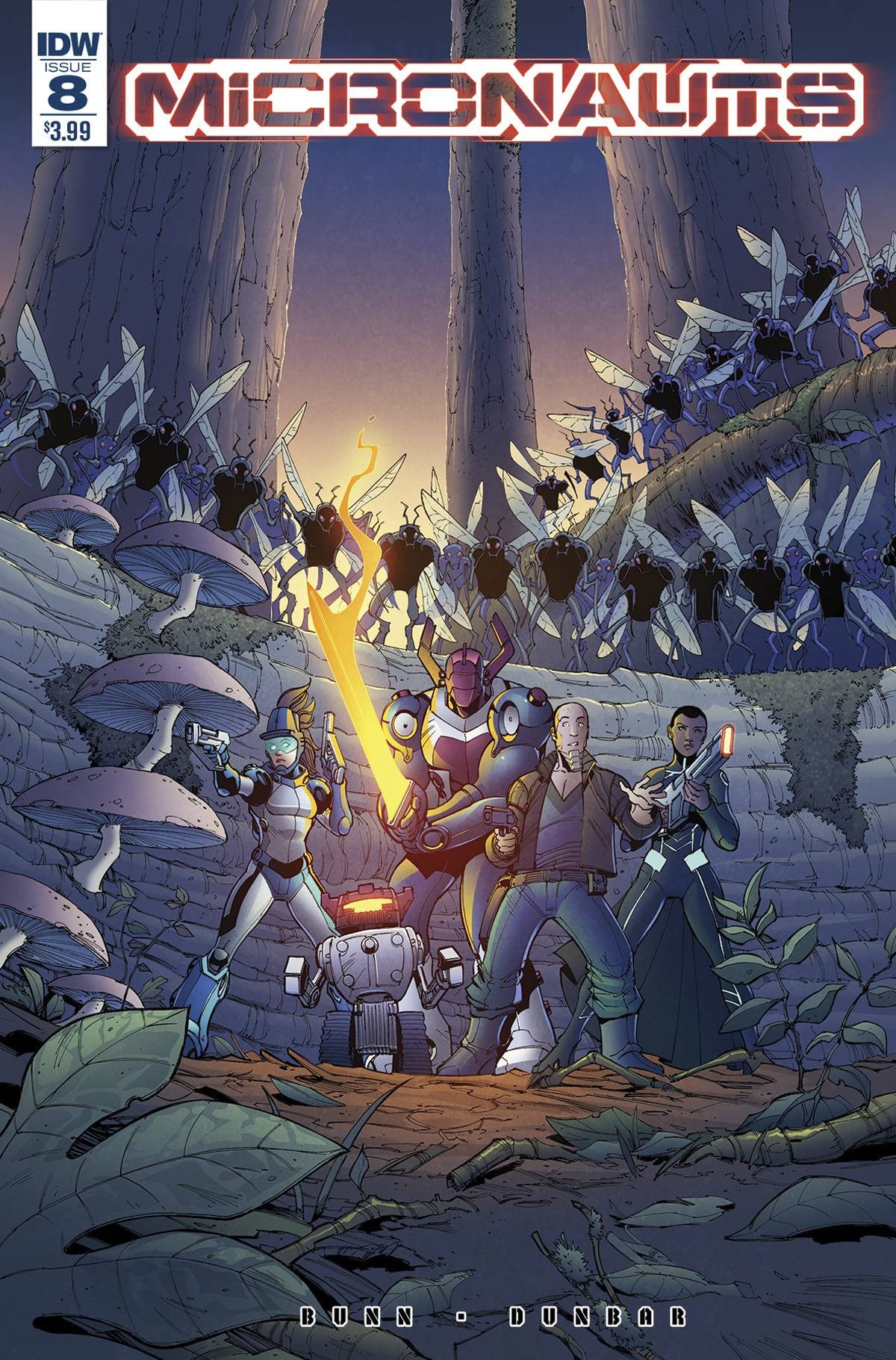 MICRONAUTS #8 COVER