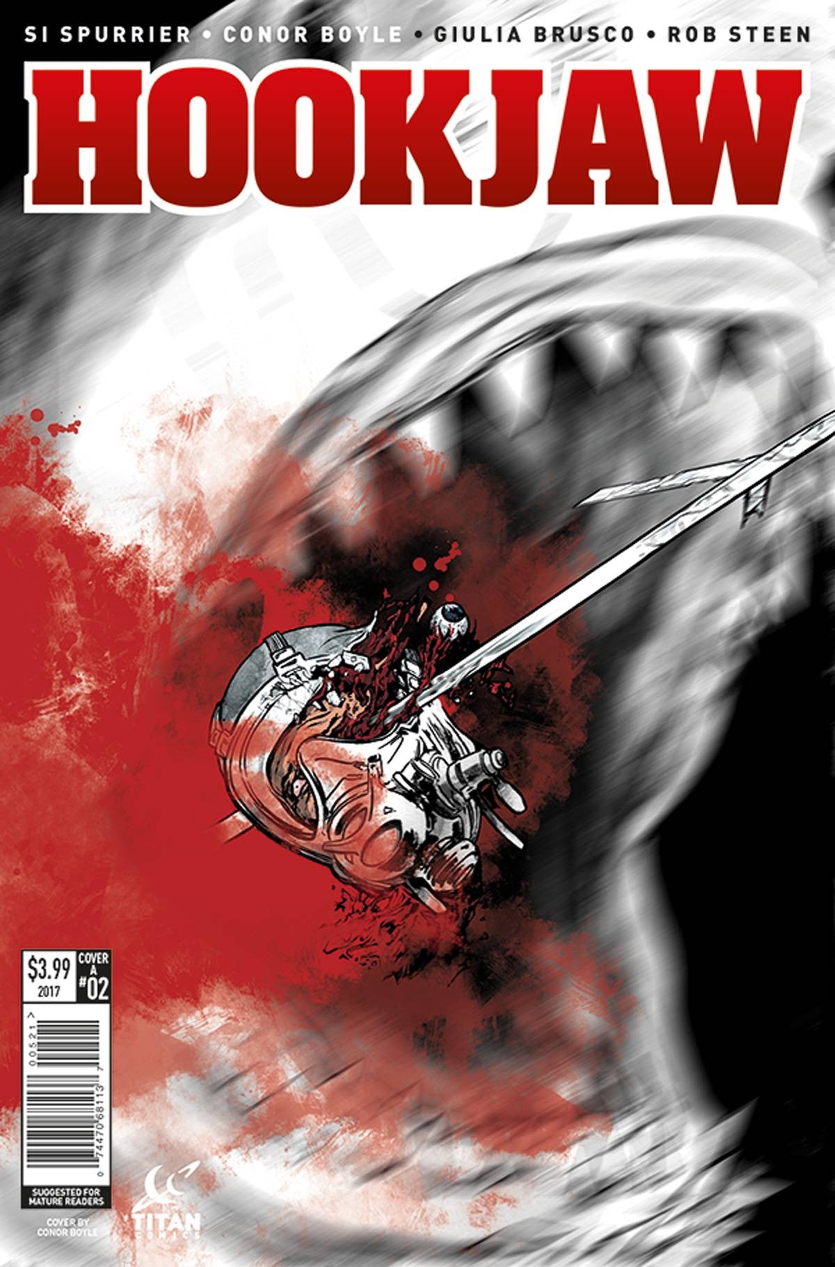 HOOKJAW #2 (OF 5) CVR A BOYLE COVER