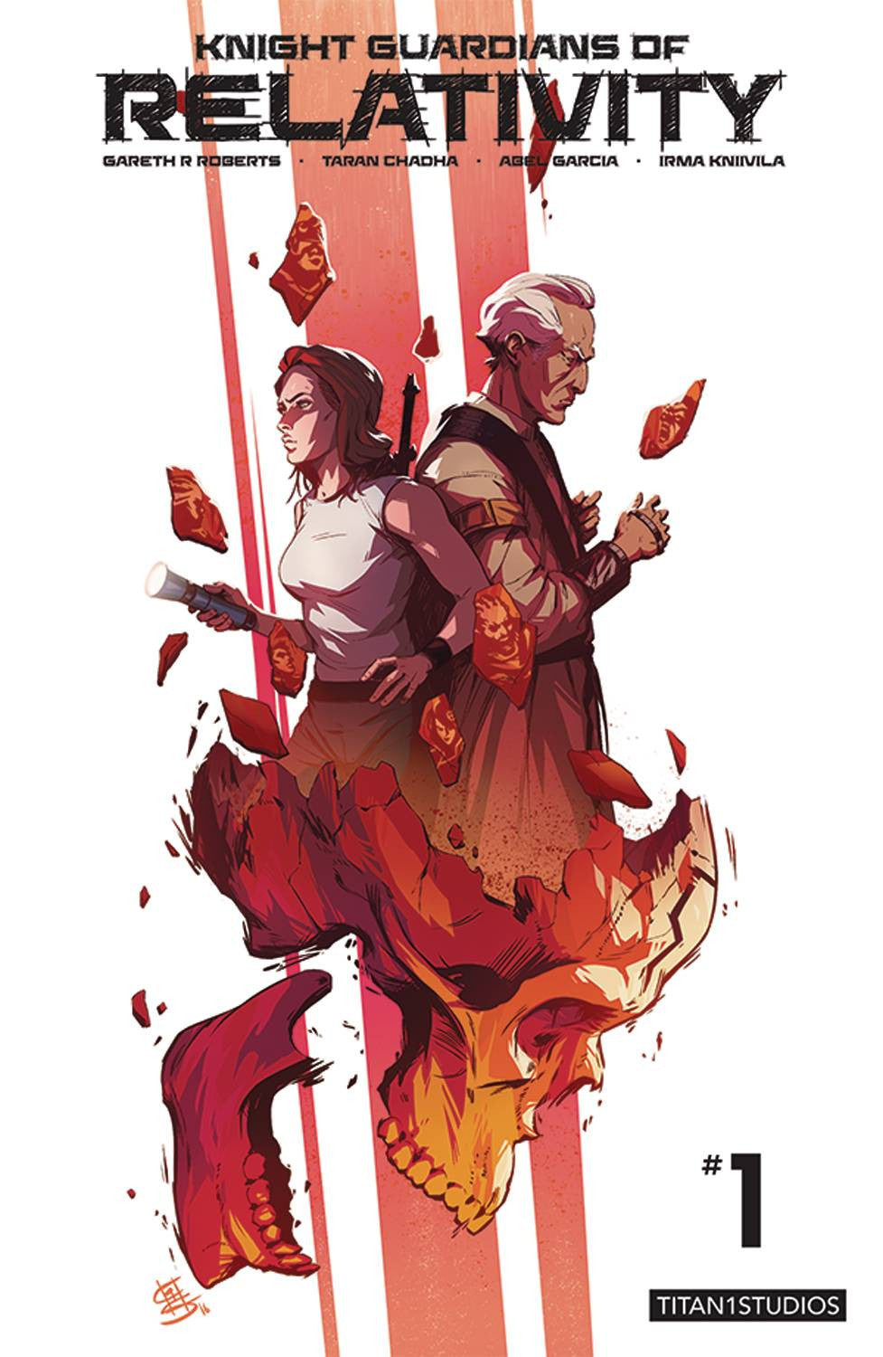 KNIGHT GUARDIANS OF RELATIVITY #1 (OF 4) COVER