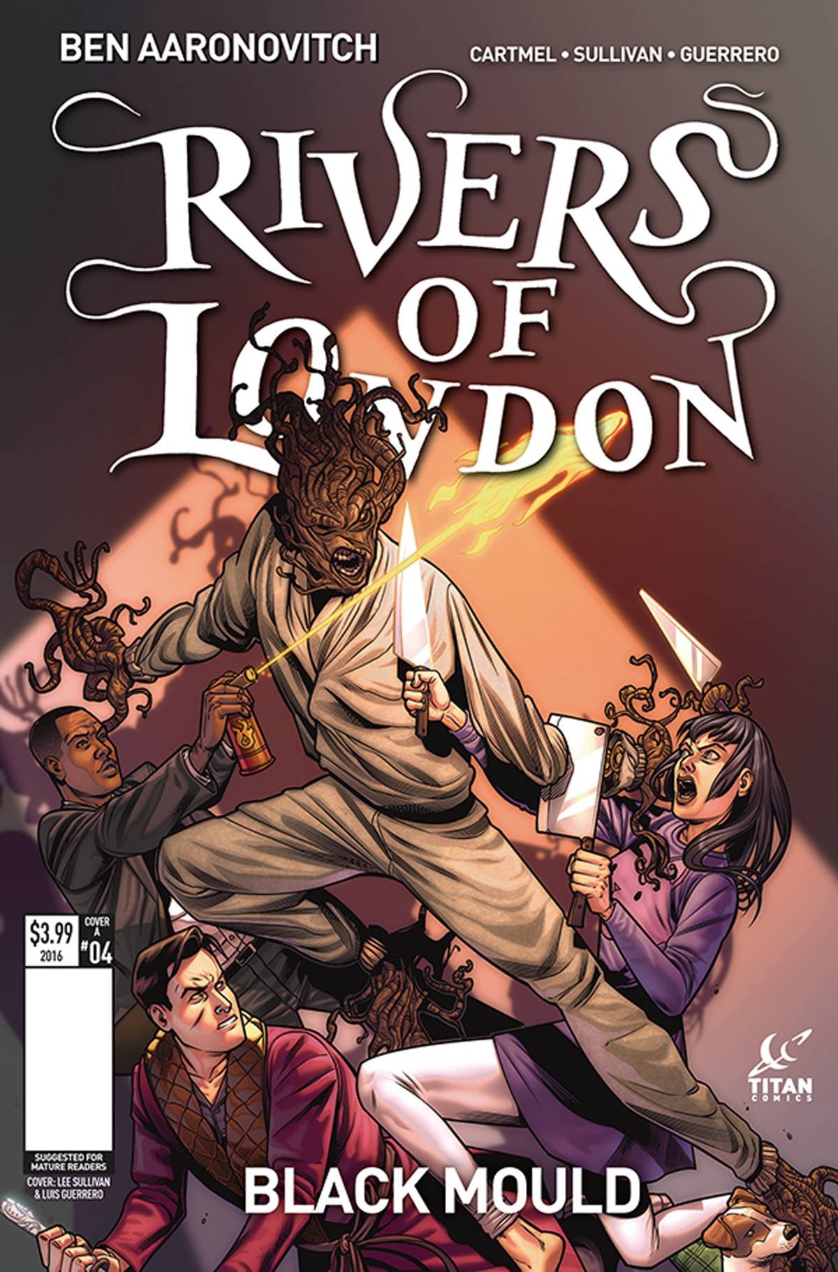 RIVERS OF LONDON BLACK MOULD #4 (OF 5) CVR A STOTT COVER