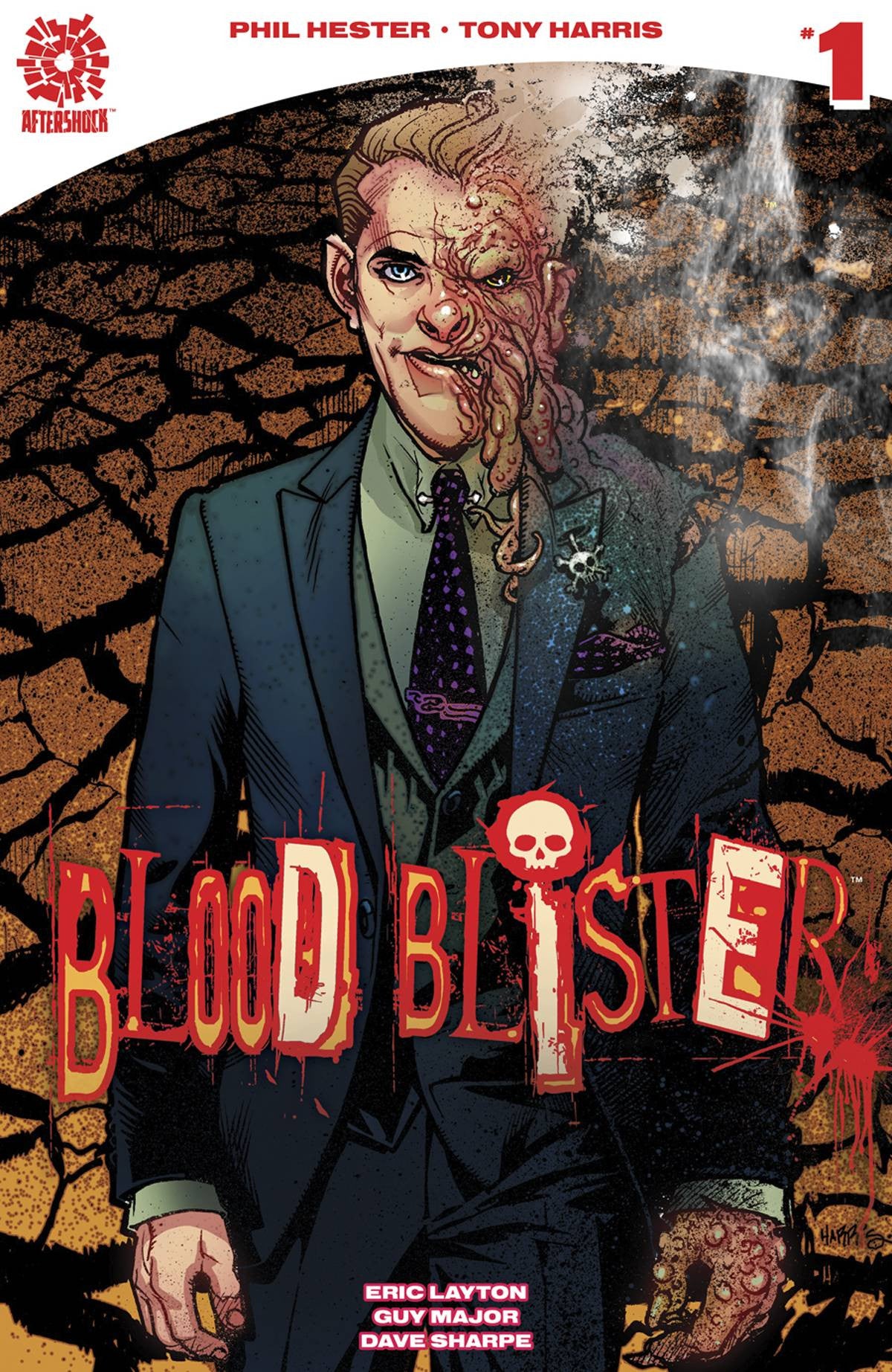 BLOOD BLISTER #1 (MR) COVER