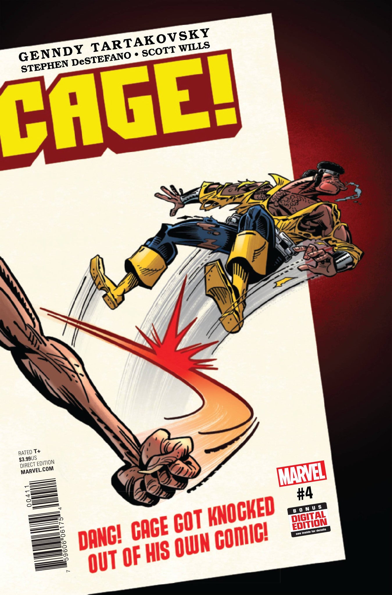 CAGE #4 (OF 4) COVER