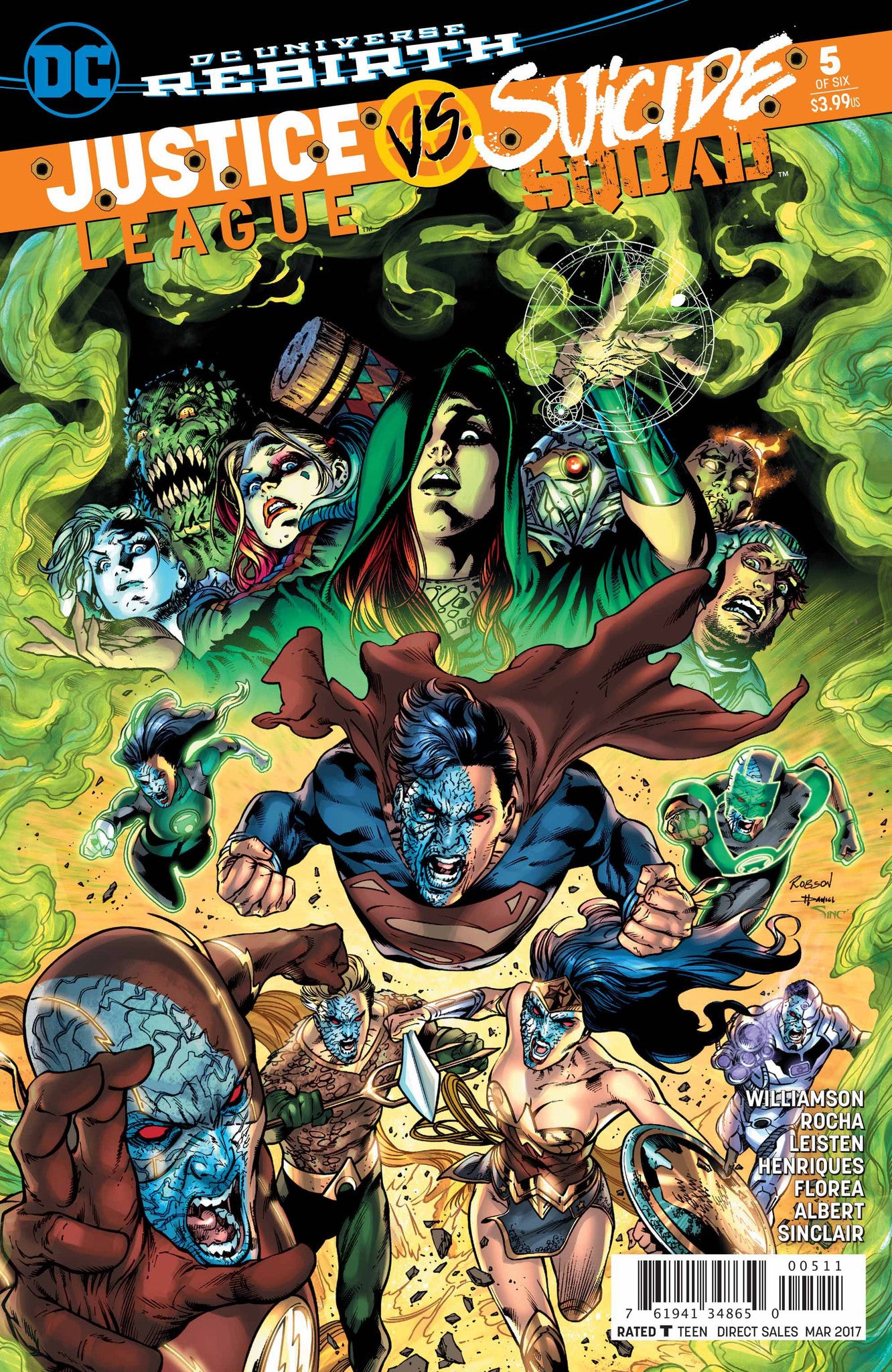 JUSTICE LEAGUE SUICIDE SQUAD #5 (OF 6) COVER